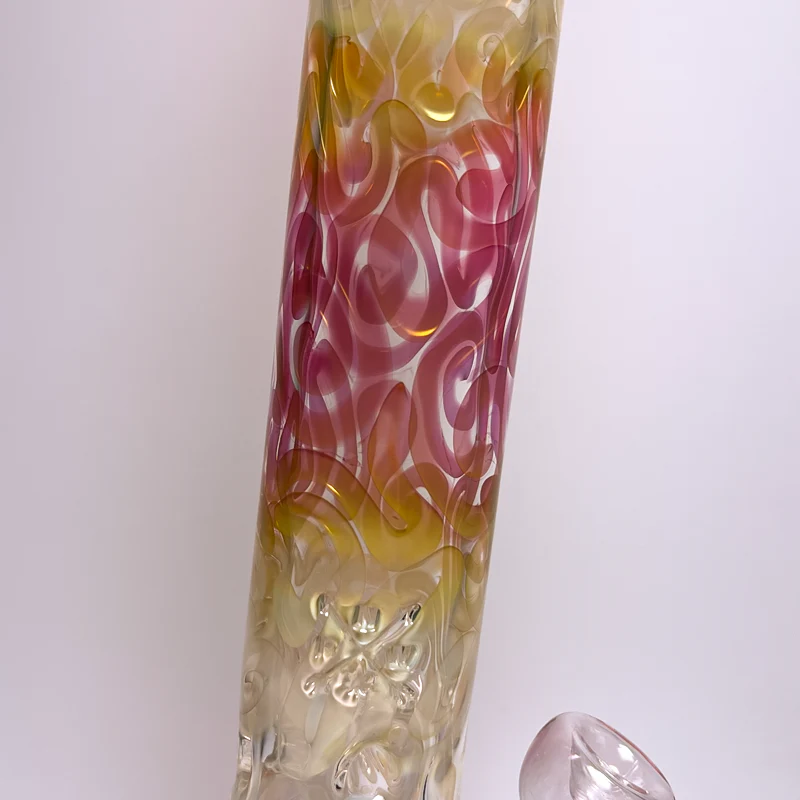 Mary Jane's Glass Studio - 26" Straight - 50x5 - Silver & Gold Fume - Image 3