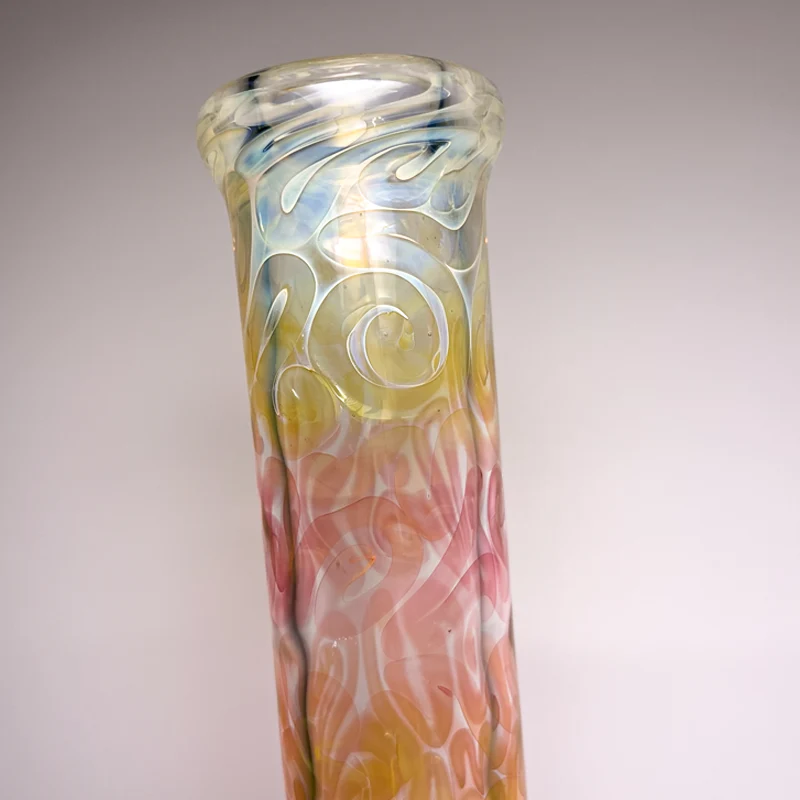 Mary Jane's Glass Studio - 26" Straight - 50x5 - Silver & Gold Fume - Image 4