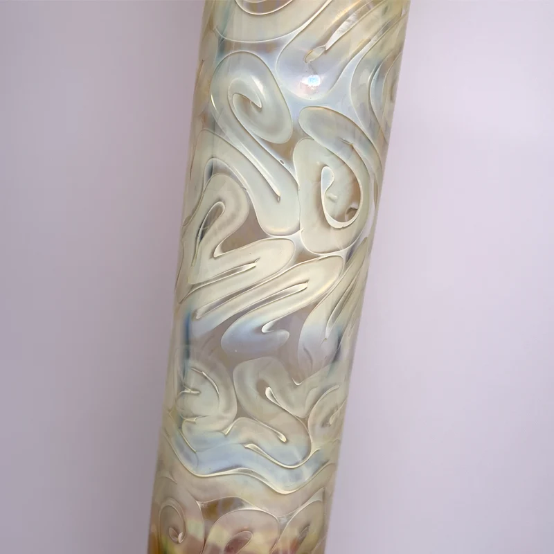 Mary Jane's Glass Studio - 26" Straight - 50x5 - Silver & Gold Fume - Image 5