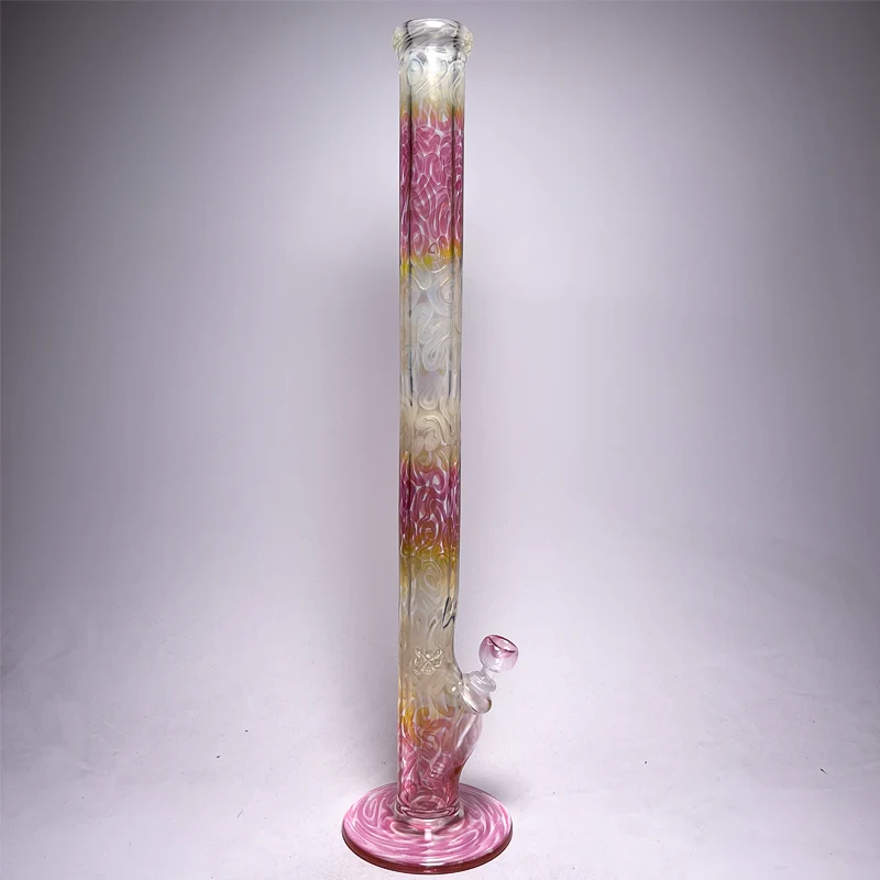 Mary Jane's Glass Studio - 26" Straight - 50x9 - Silver & Gold Fume