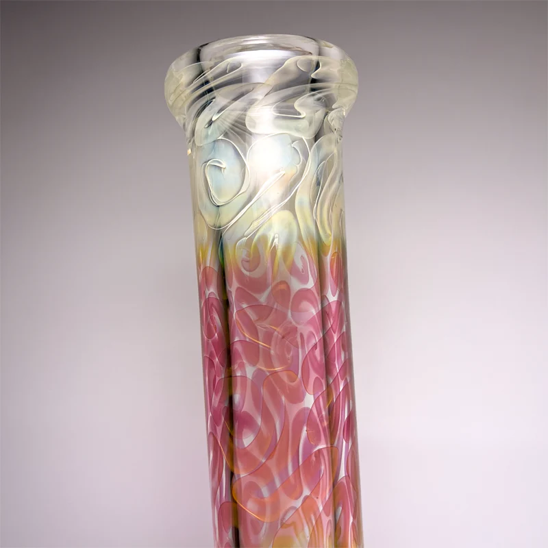 Mary Jane's Glass Studio - 26" Straight - 50x9 - Silver & Gold Fume - Image 3
