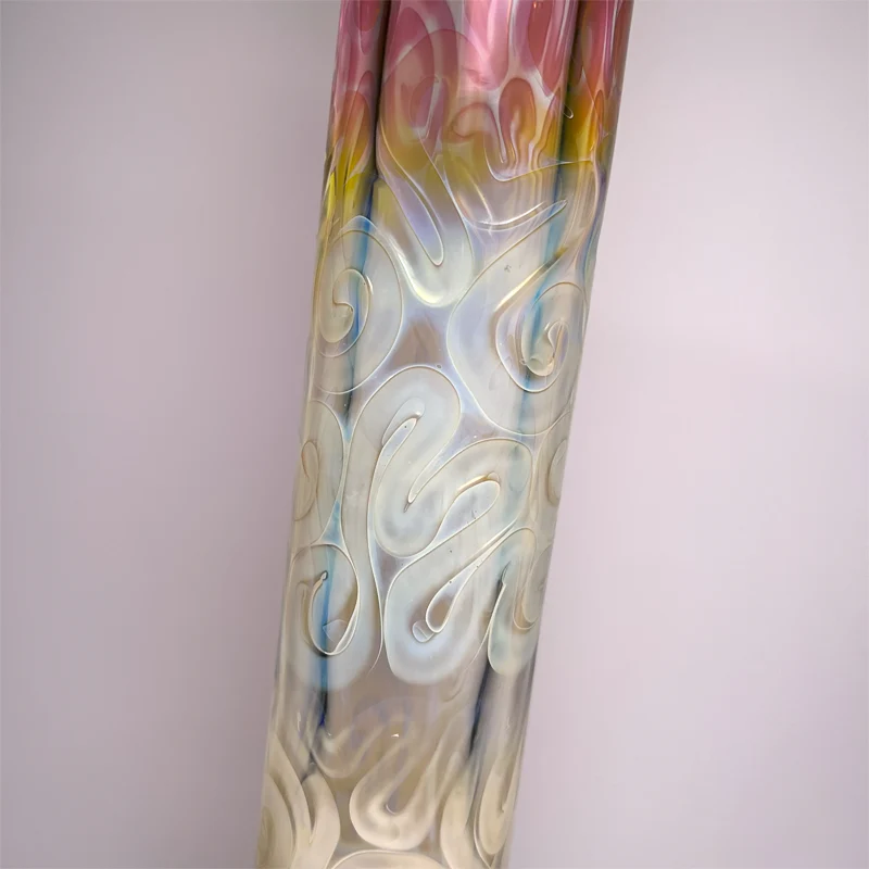 Mary Jane's Glass Studio - 26" Straight - 50x9 - Silver & Gold Fume - Image 4