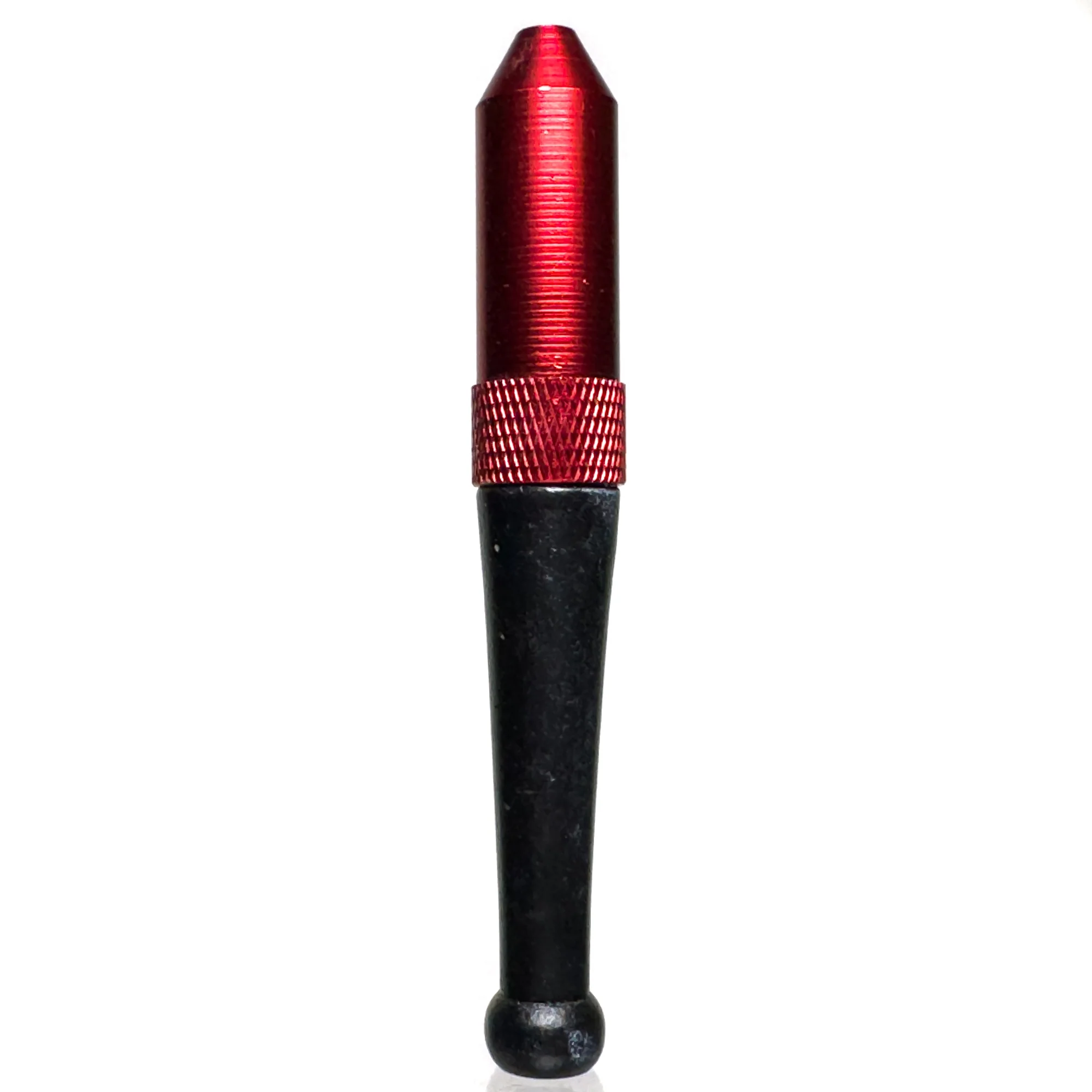 Metal Pipe - Zeppelin - Red w/ Black Wood