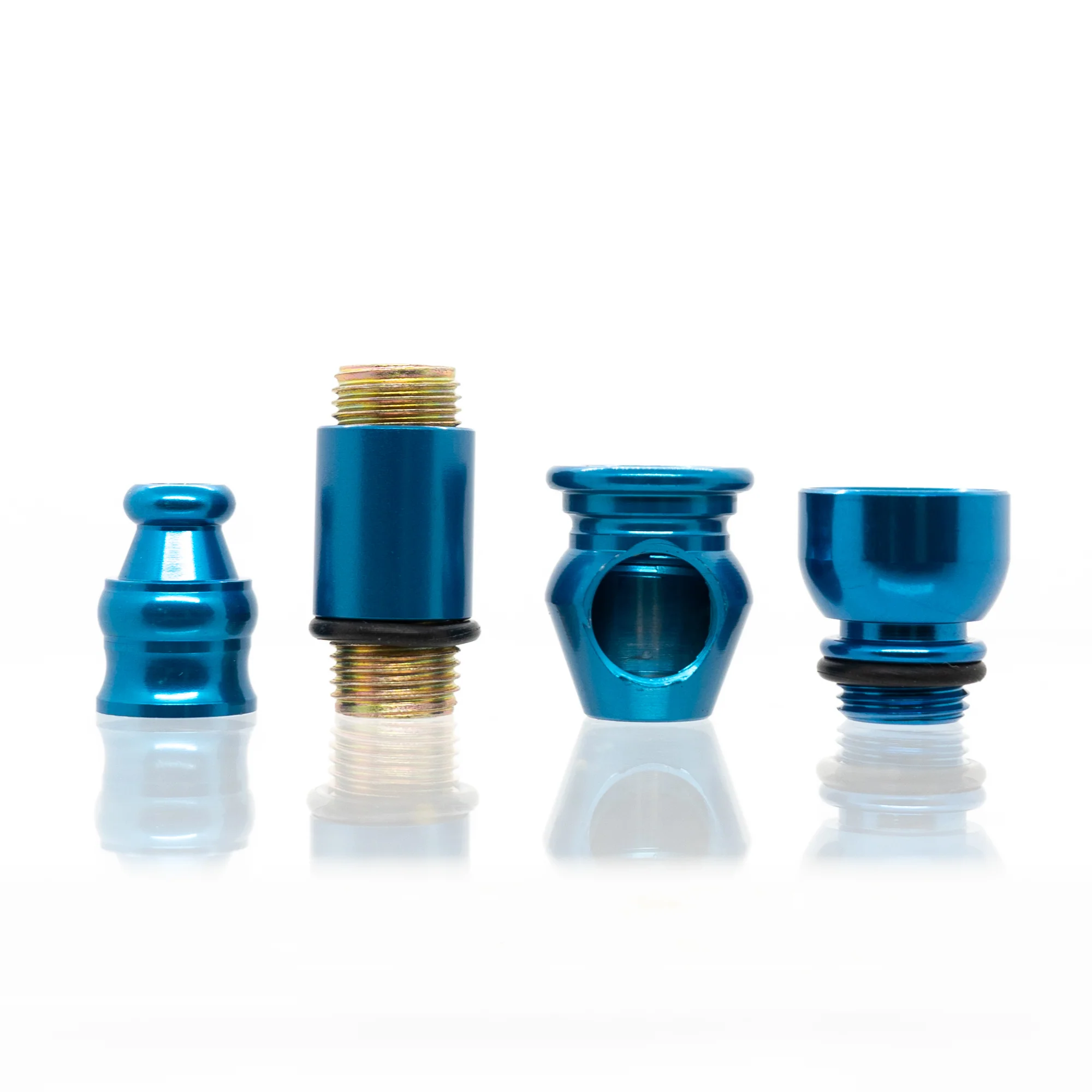 Metal Pipe - Mini - 2" - Blue - Image 4
