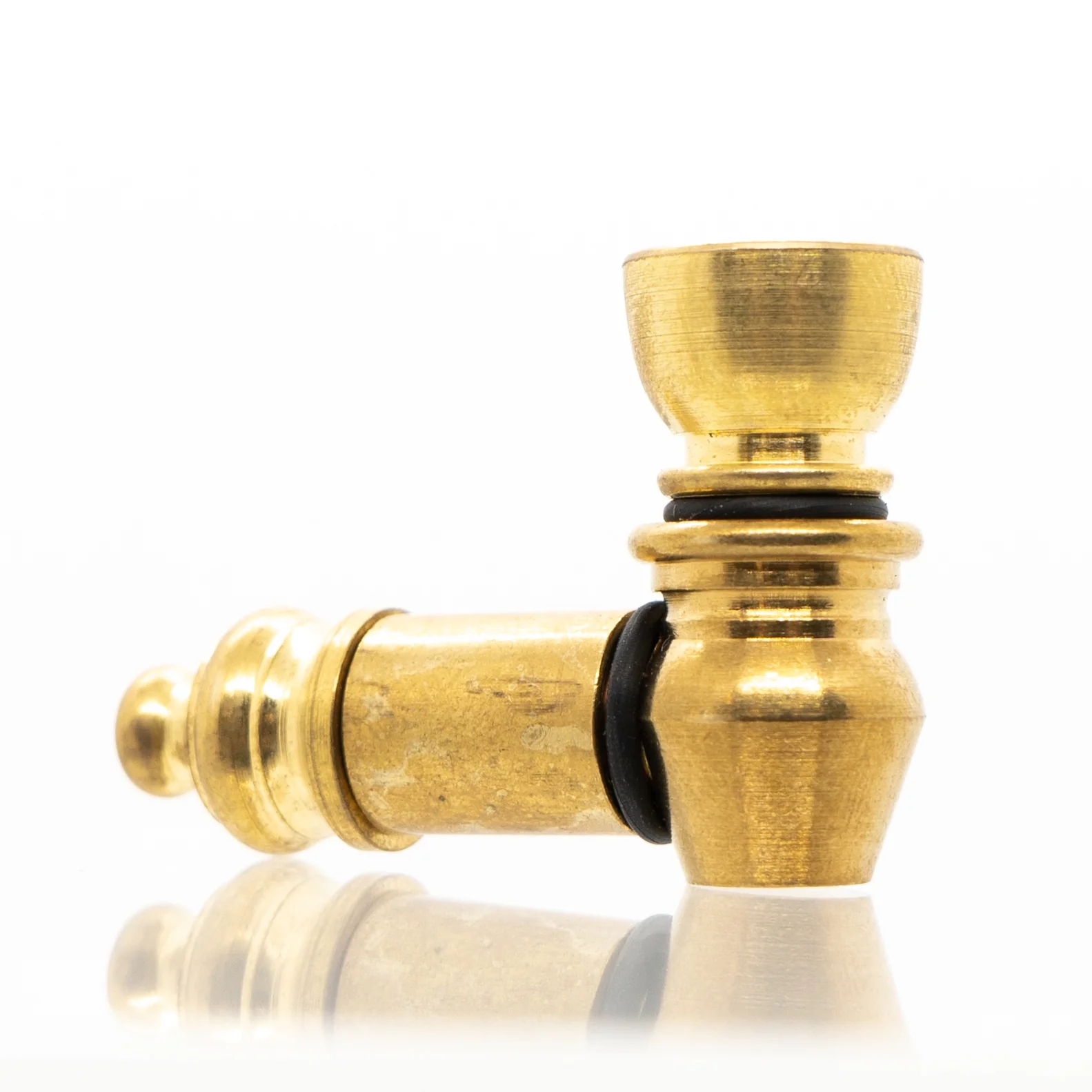 Metal Pipe - Mini - 2" - Brass
