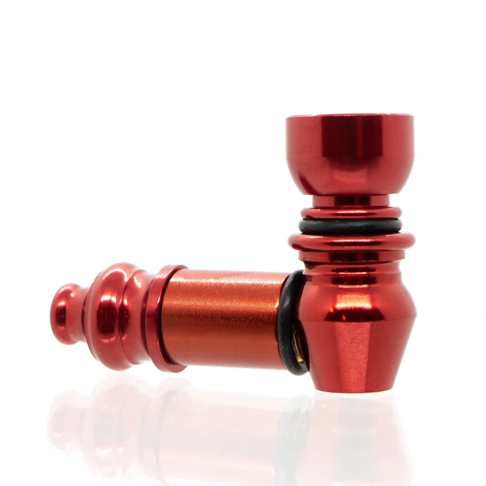Metal Pipe - Mini - 2" - Red
