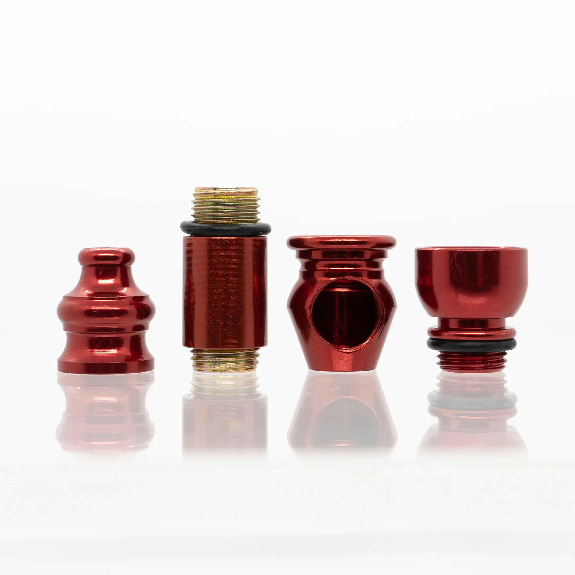 Metal Pipe - Mini - 2" - Red - Image 4