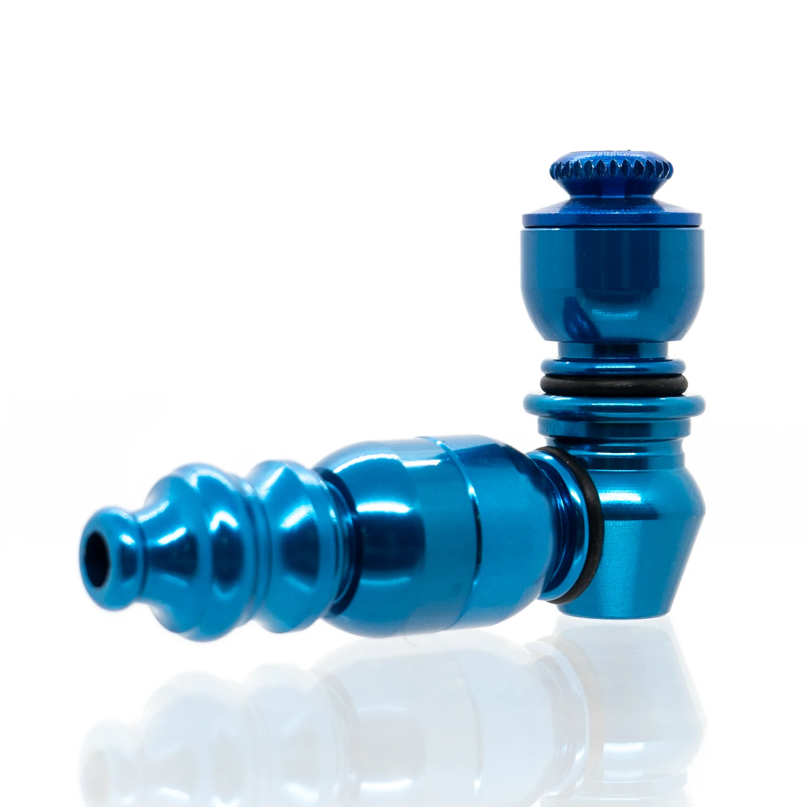 Metal Pipe - Mini - Single Chamber - Blue - Image 2