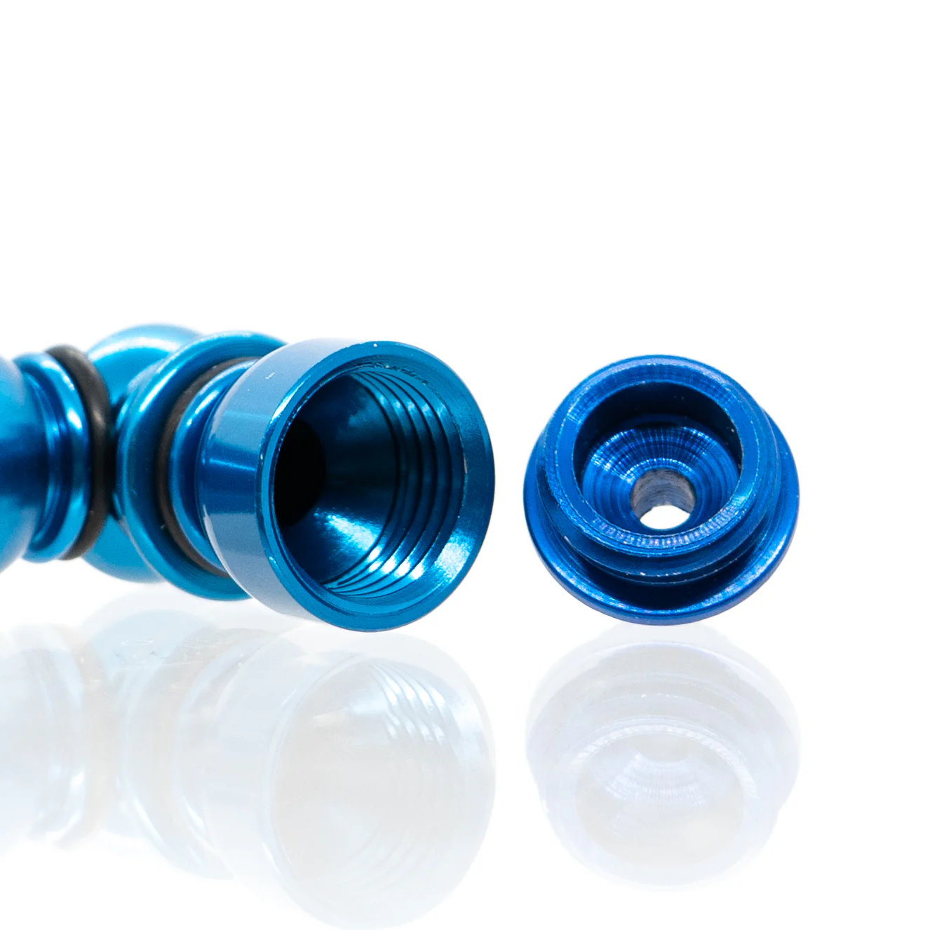 Metal Pipe - Mini - Single Chamber - Blue - Image 3