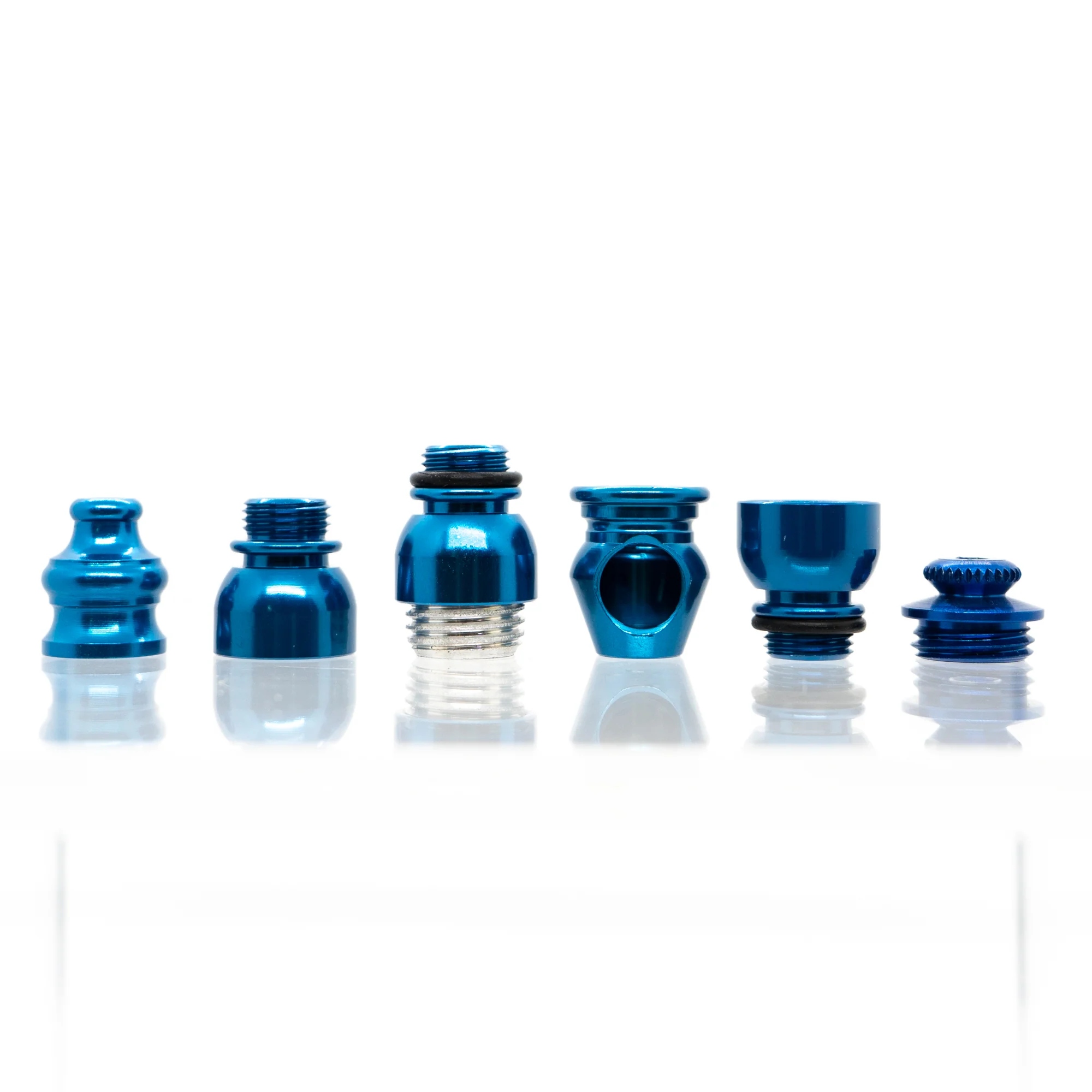 Metal Pipe - Mini - Single Chamber - Blue - Image 4