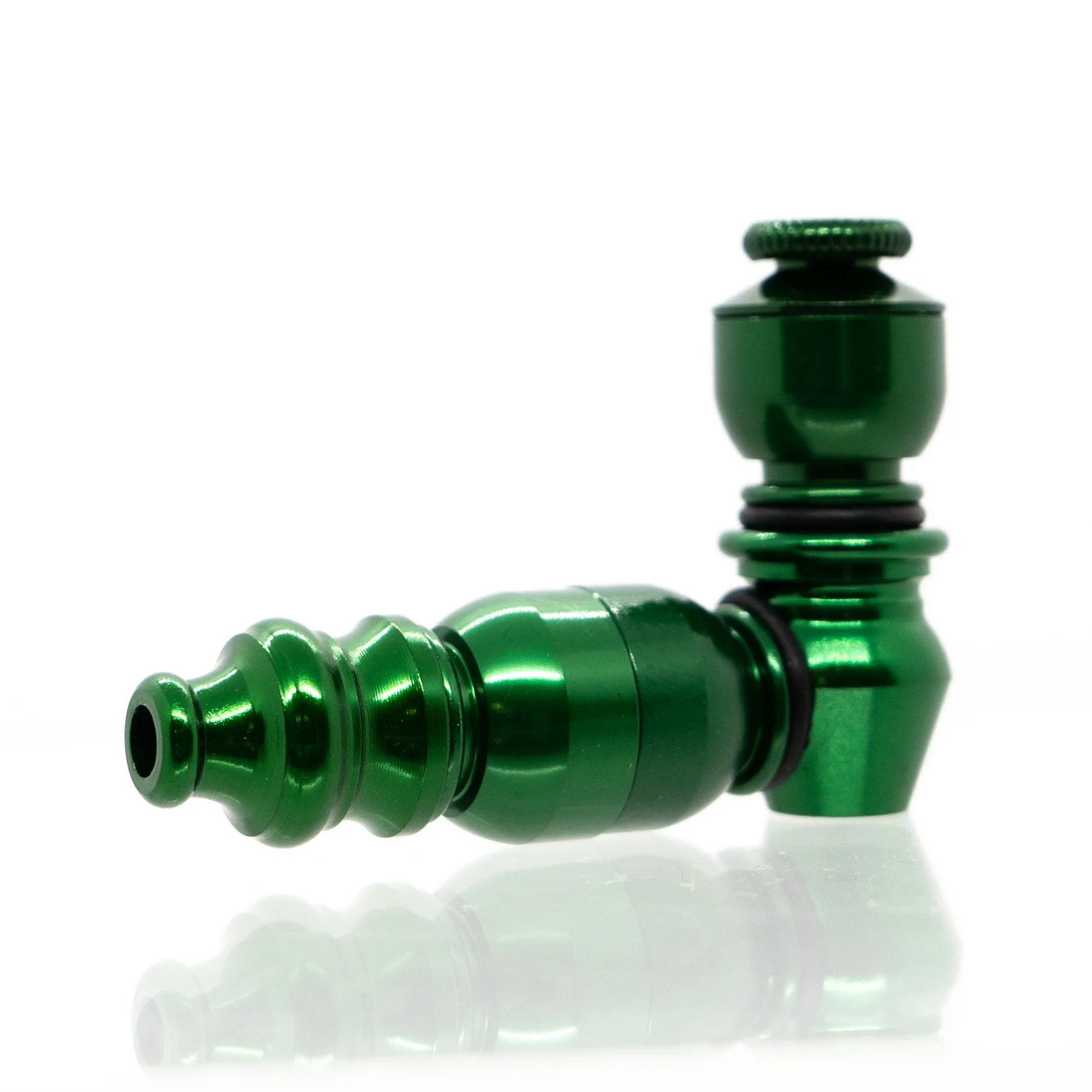 Metal Pipe - Mini - Single Chamber - Green - Image 2