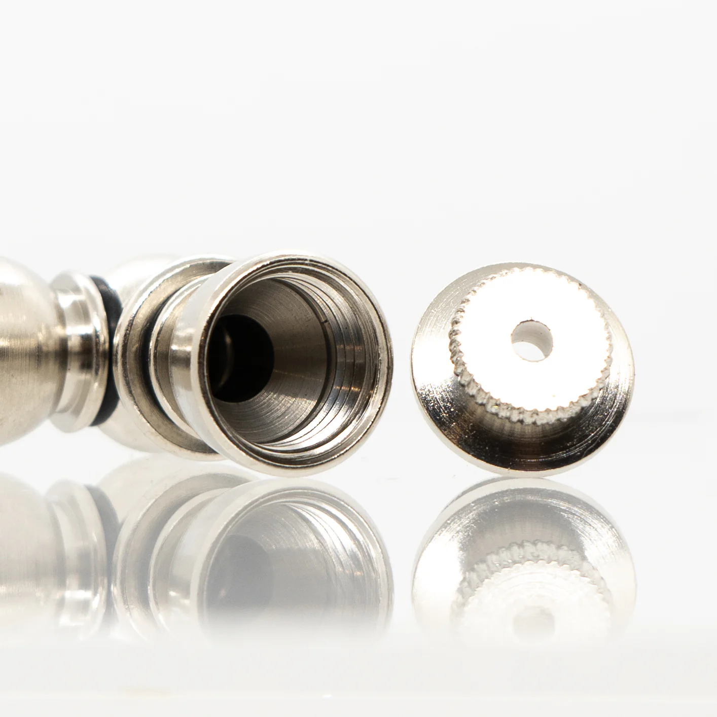 Metal Pipe - Mini - Single Chamber - Nickel - Image 3
