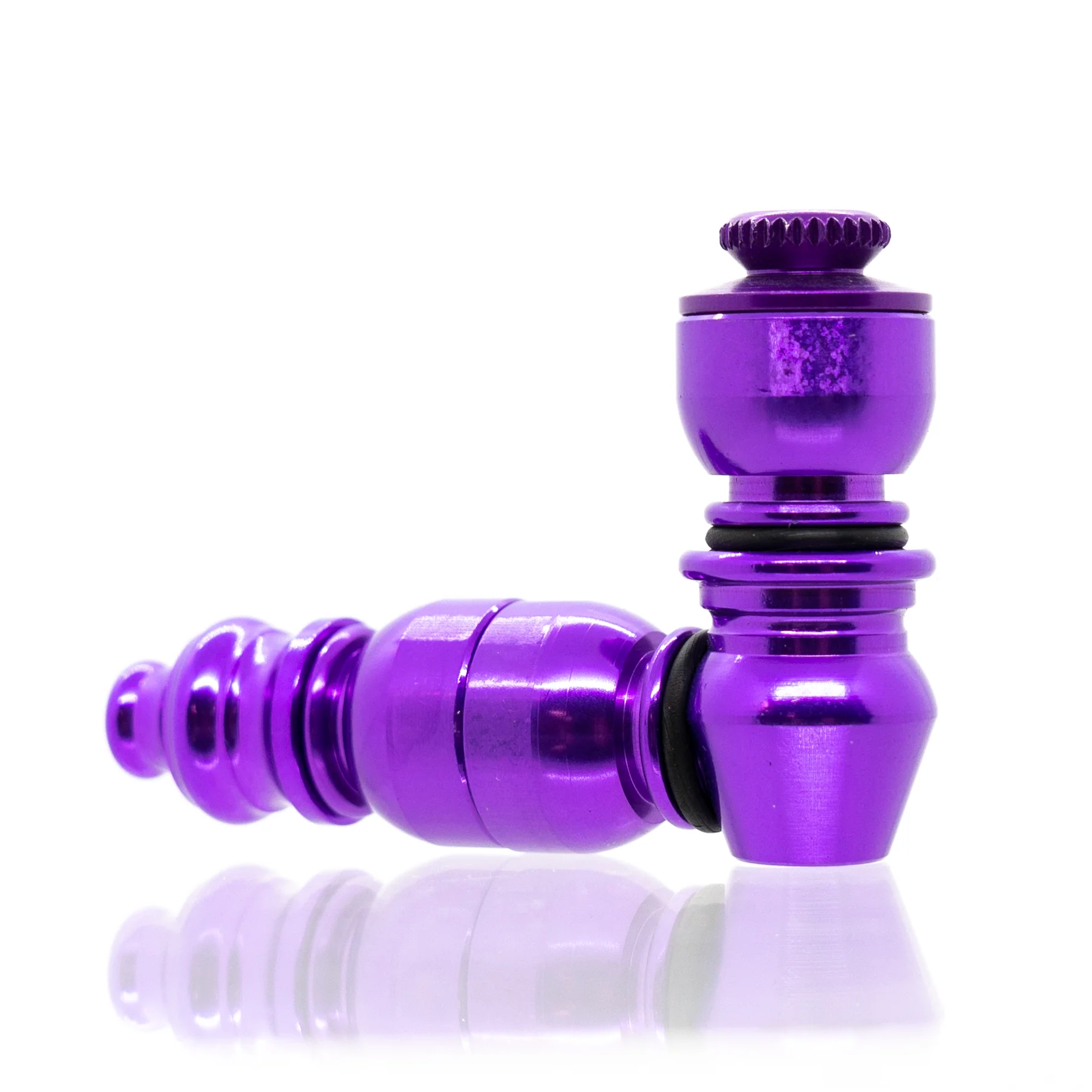 Metal Pipe - Mini - Single Chamber - Purple