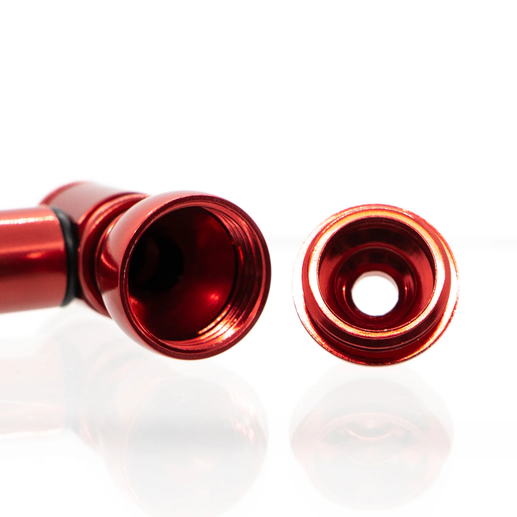 Metal Pipe - Standard - 3.5" - Red - Image 3