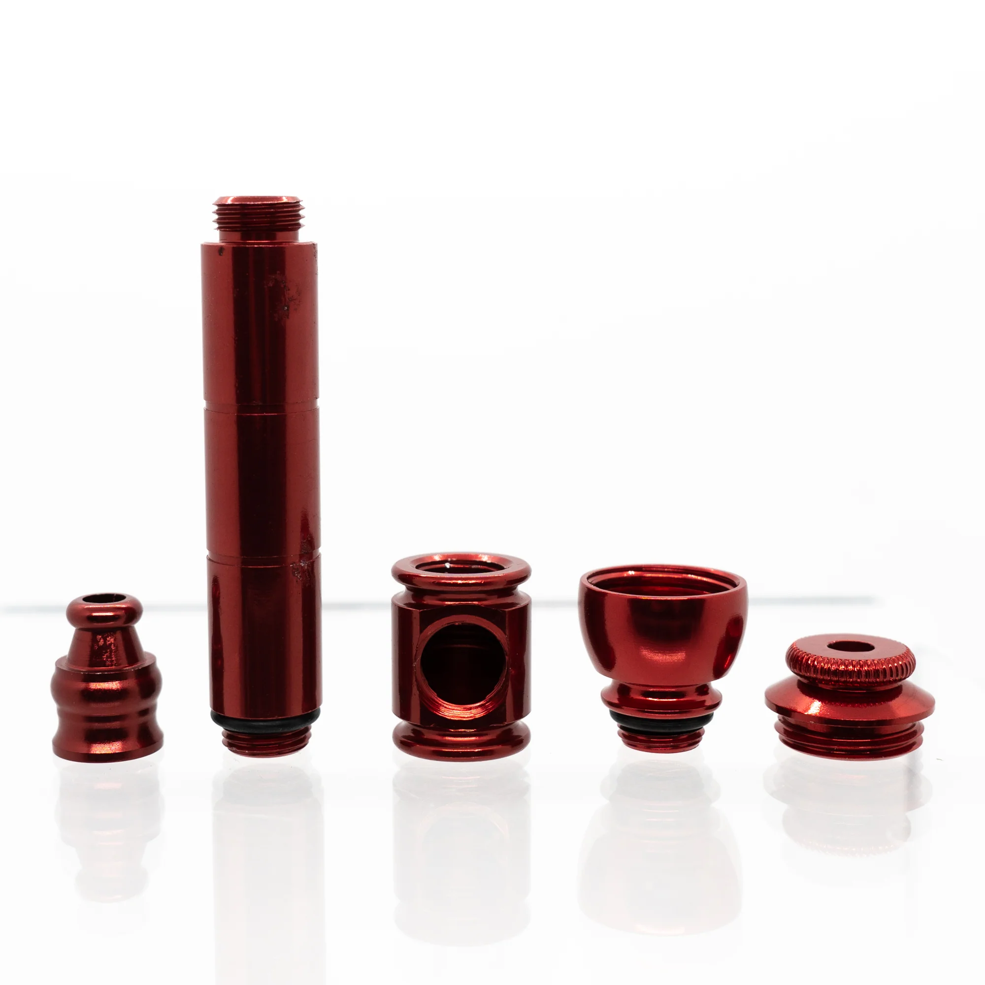 Metal Pipe - Standard - 3.5" - Red - Image 4