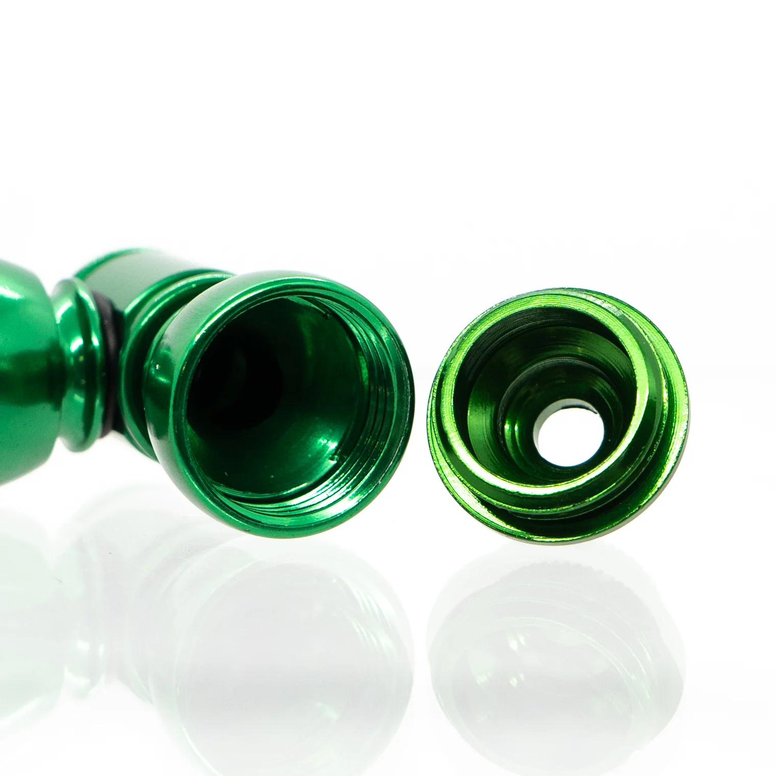 Metal Pipe - Standard - Double Chamber - Green - Image 3