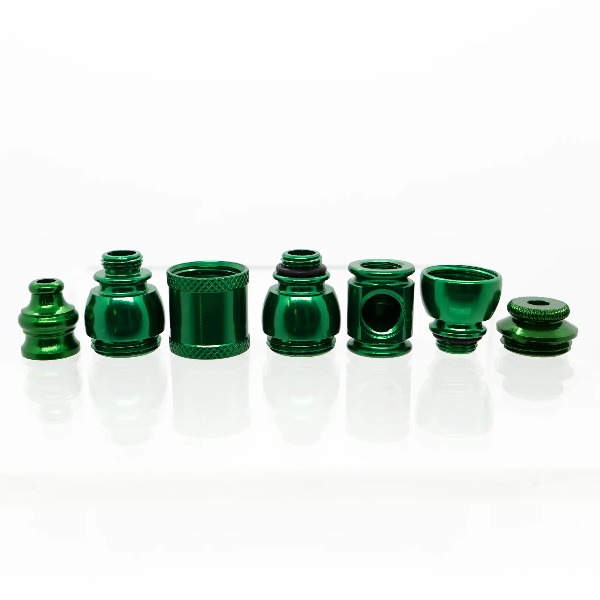 Metal Pipe - Standard - Double Chamber - Green - Image 4