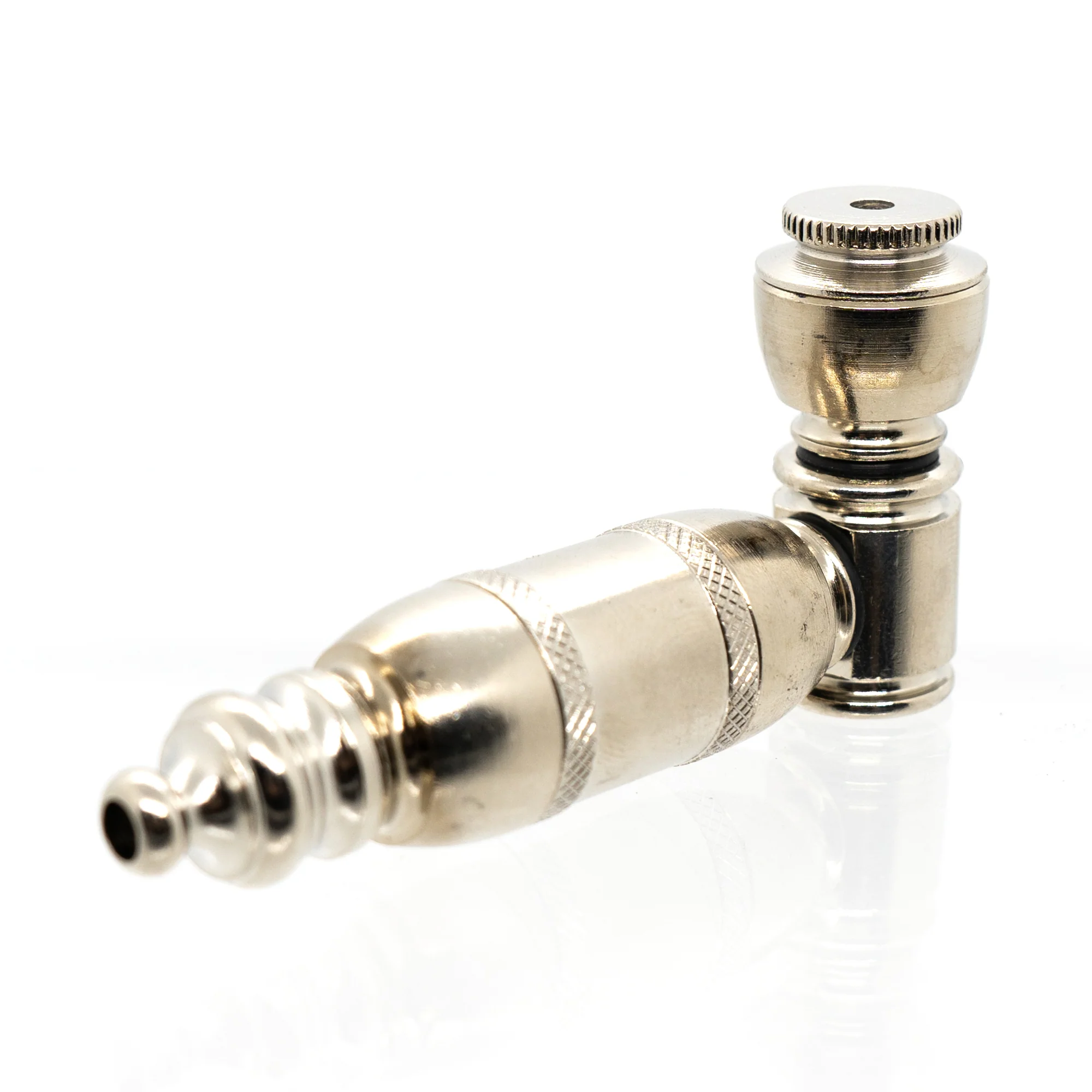 Metal Pipe - Standard - Double Chamber - Nickel - Image 2