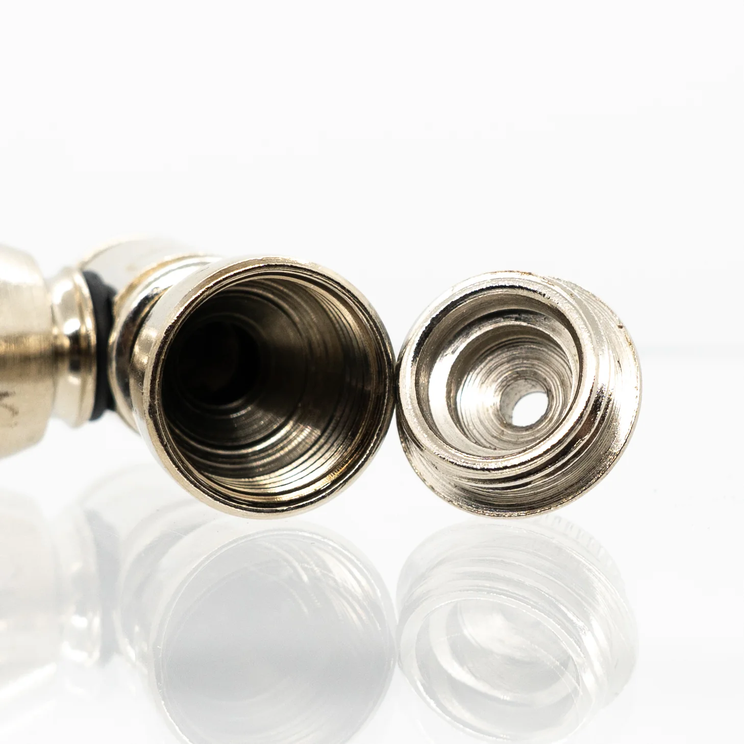 Metal Pipe - Standard - Double Chamber - Nickel - Image 3