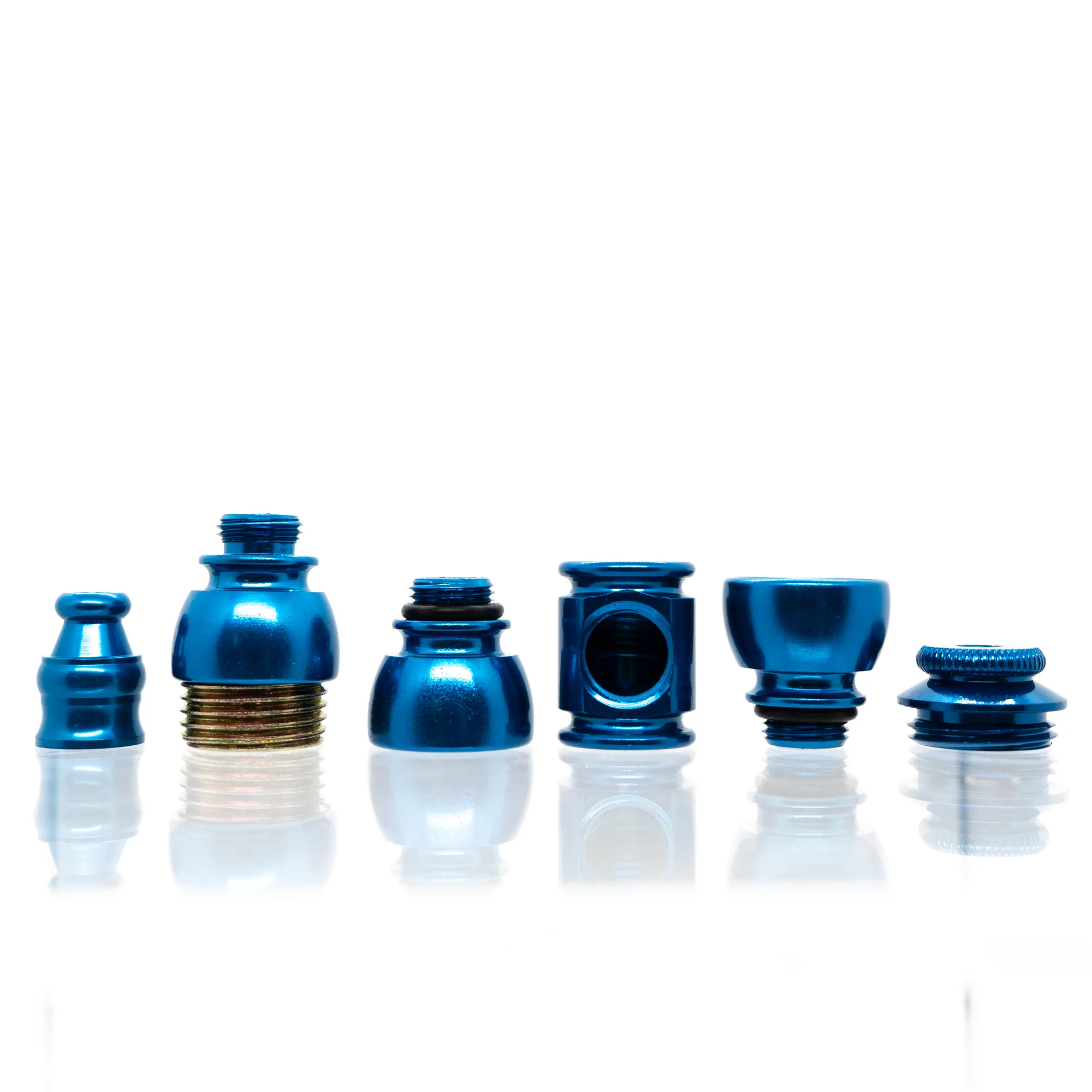 Metal Pipe - Standard - Single Chamber - Blue - Image 4