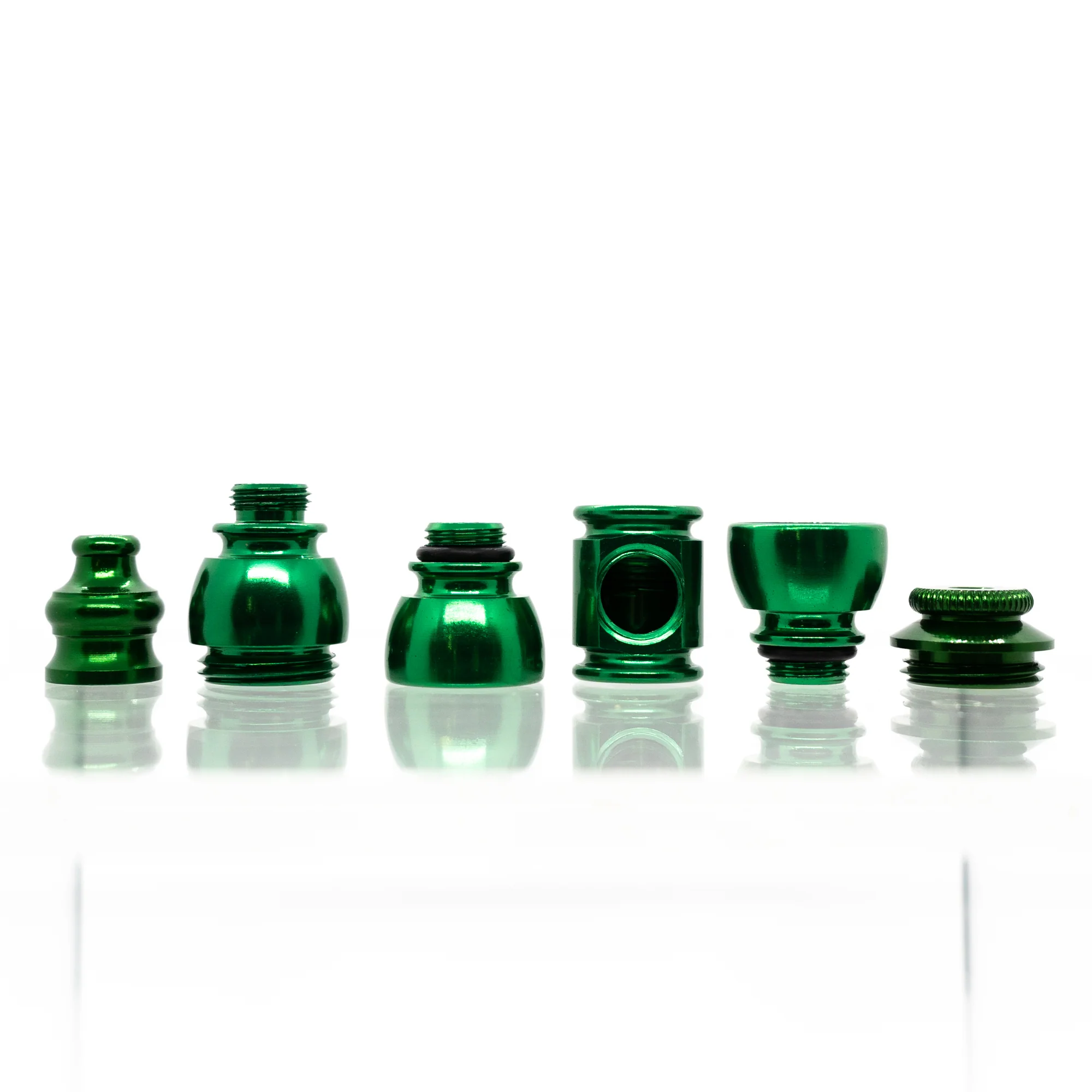 Metal Pipe - Standard - Single Chamber - Green - Image 4
