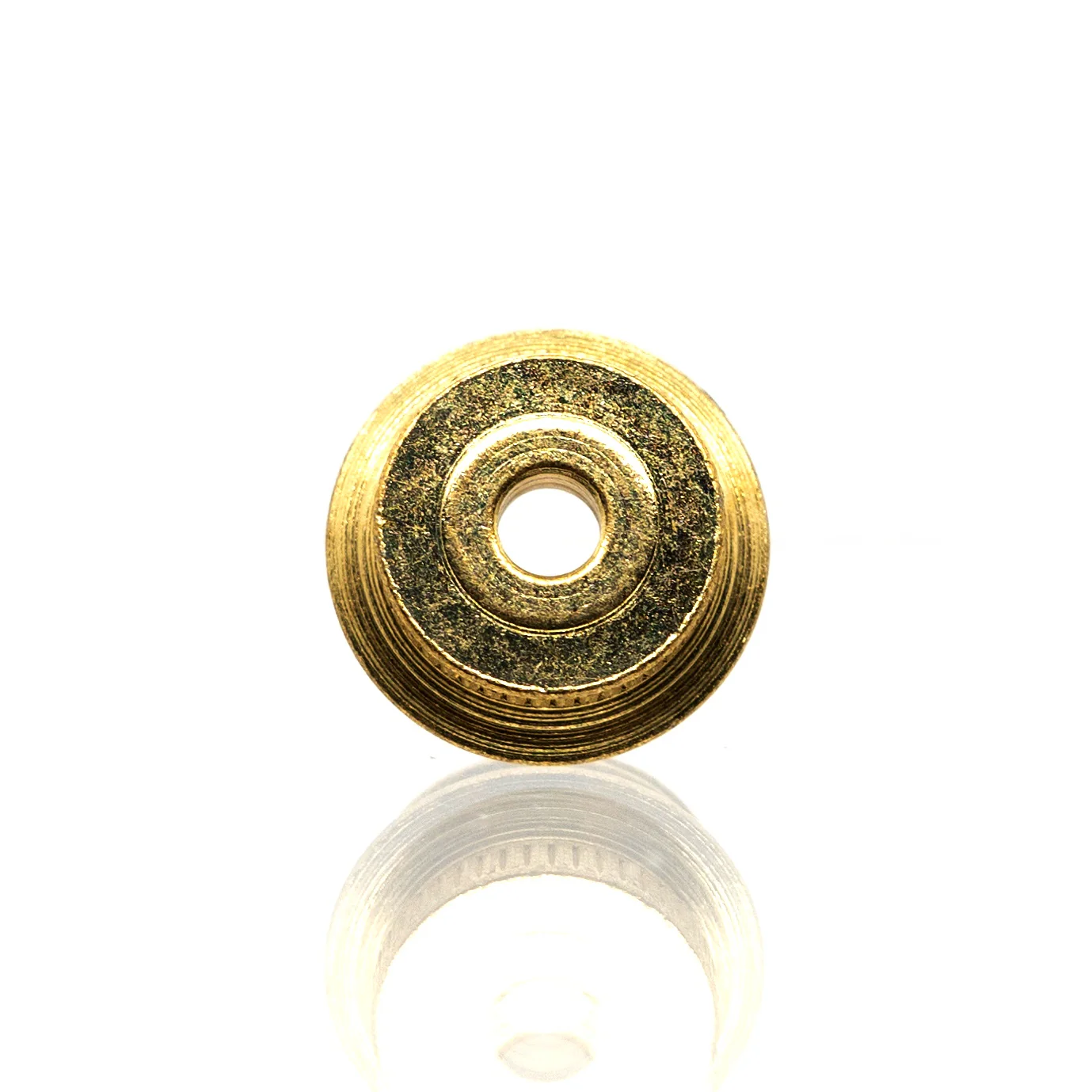 Metal Pipe Cap - Brass - Image 2