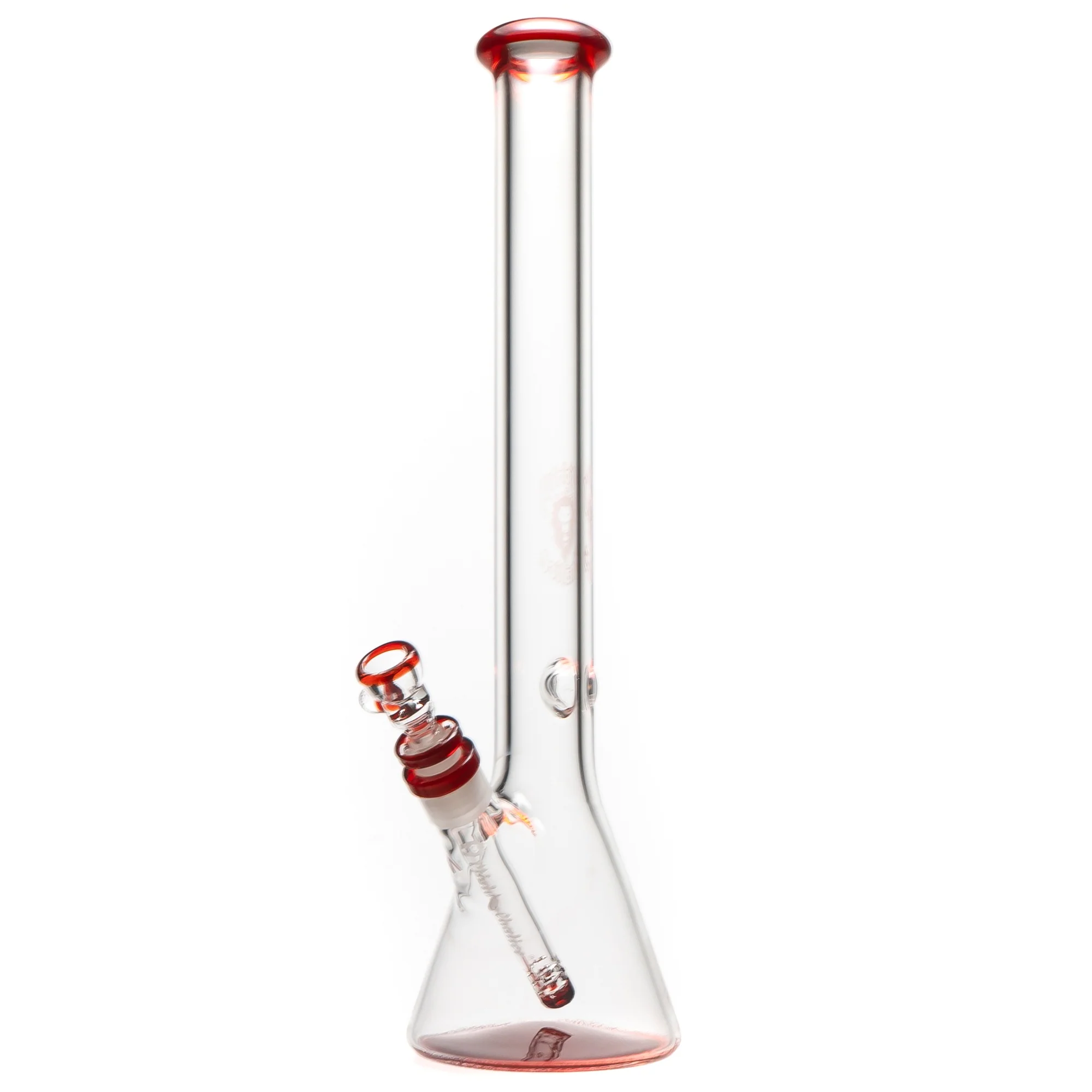 Mighty Chalice - 16" Beaker - 40x7 - Candy Red Accents