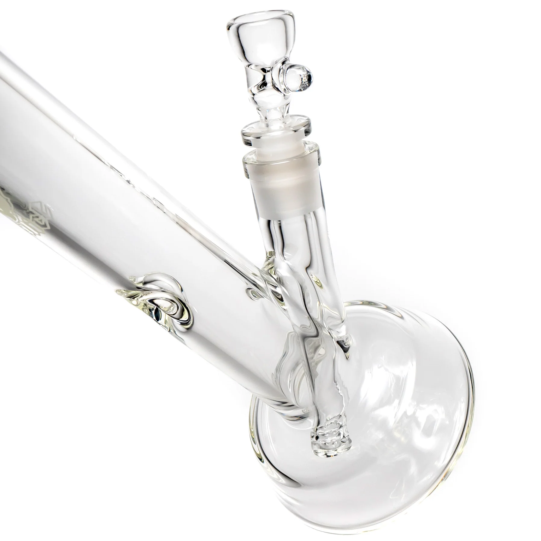 Mighty Chalice - 16" Hybrid Tube - 40x7 - Clear - Image 4