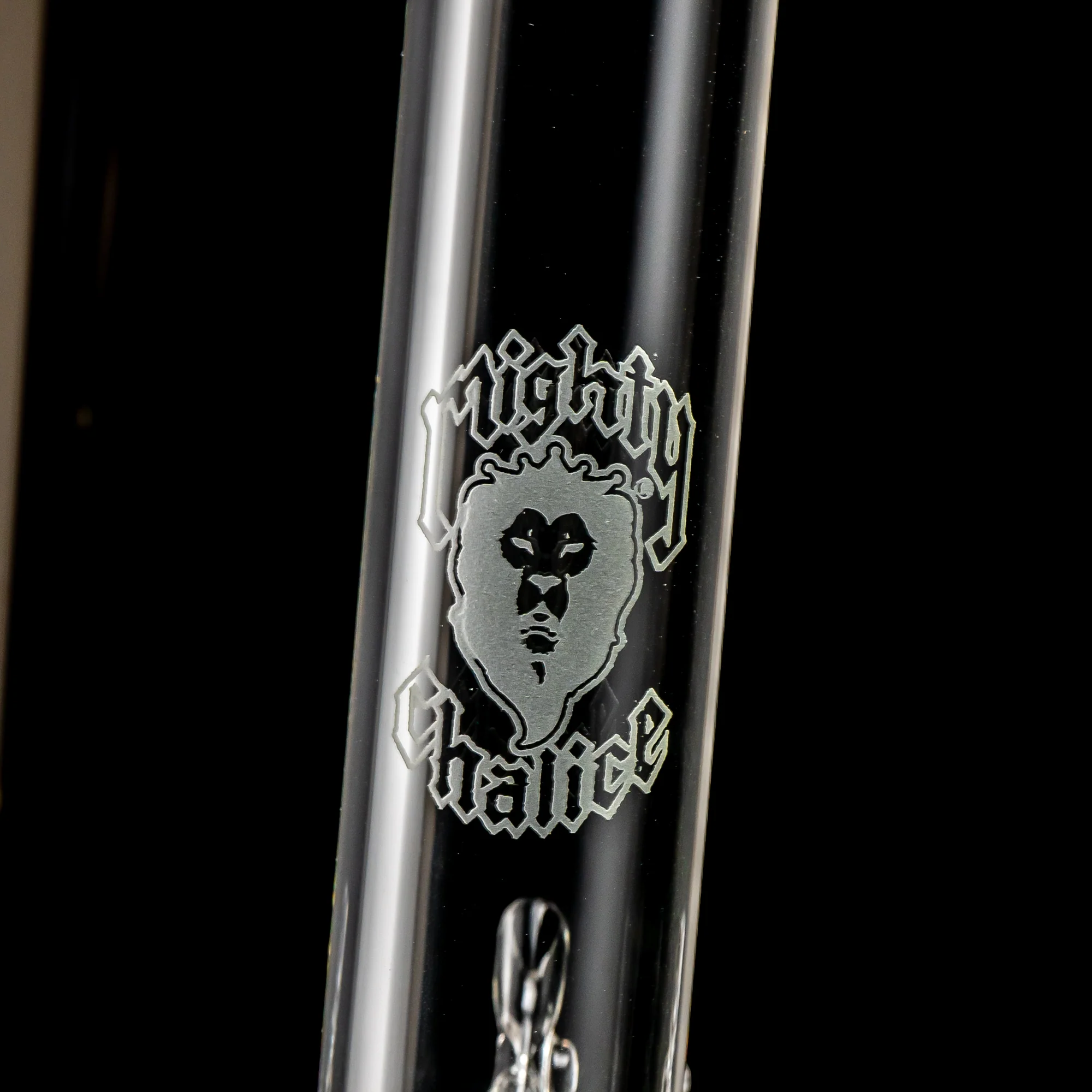 Mighty Chalice - 16" Hybrid Tube - 40x7 - Clear - Image 5