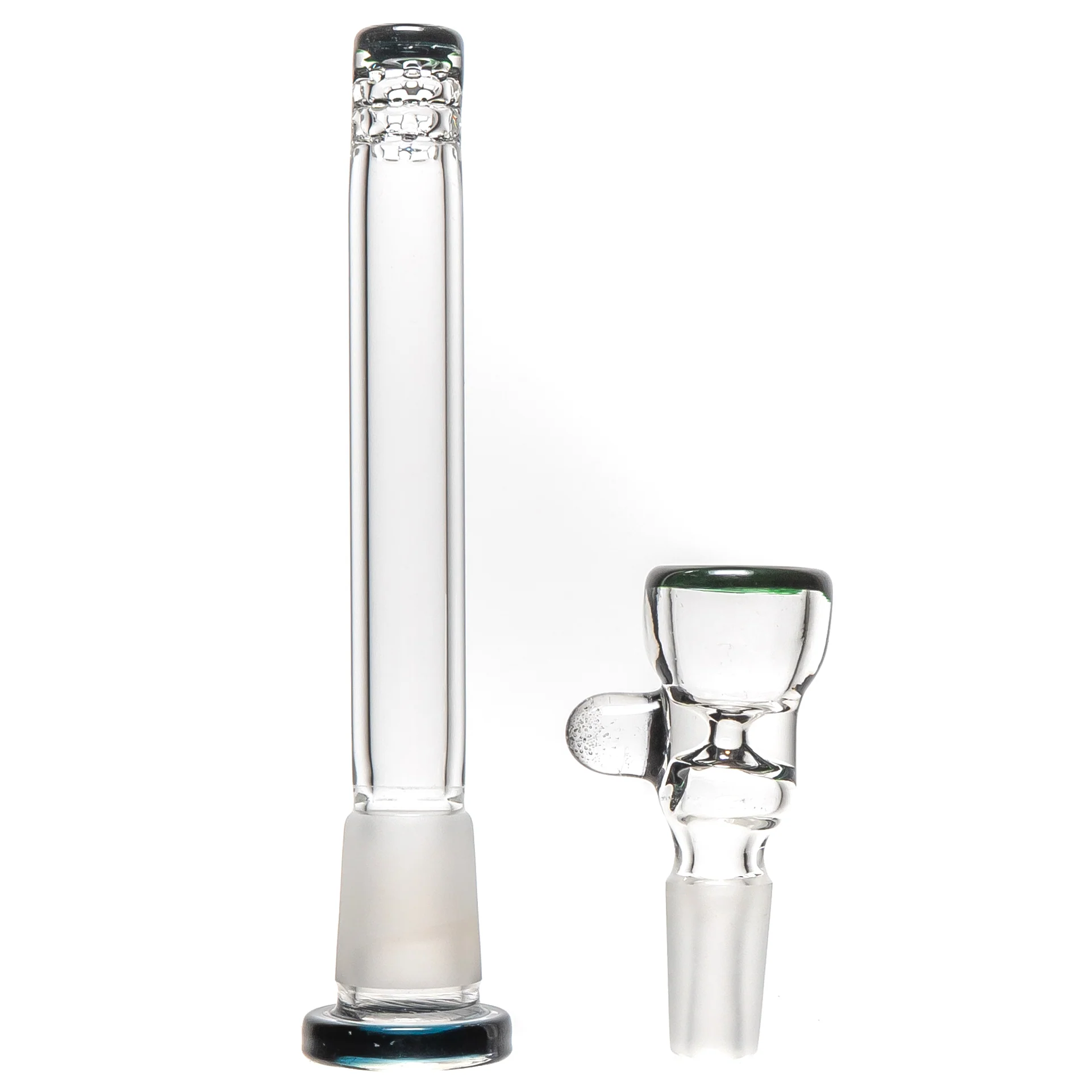 Mighty Chalice - 16" Hybrid Tube - 40x7 - Dark Green - Image 6