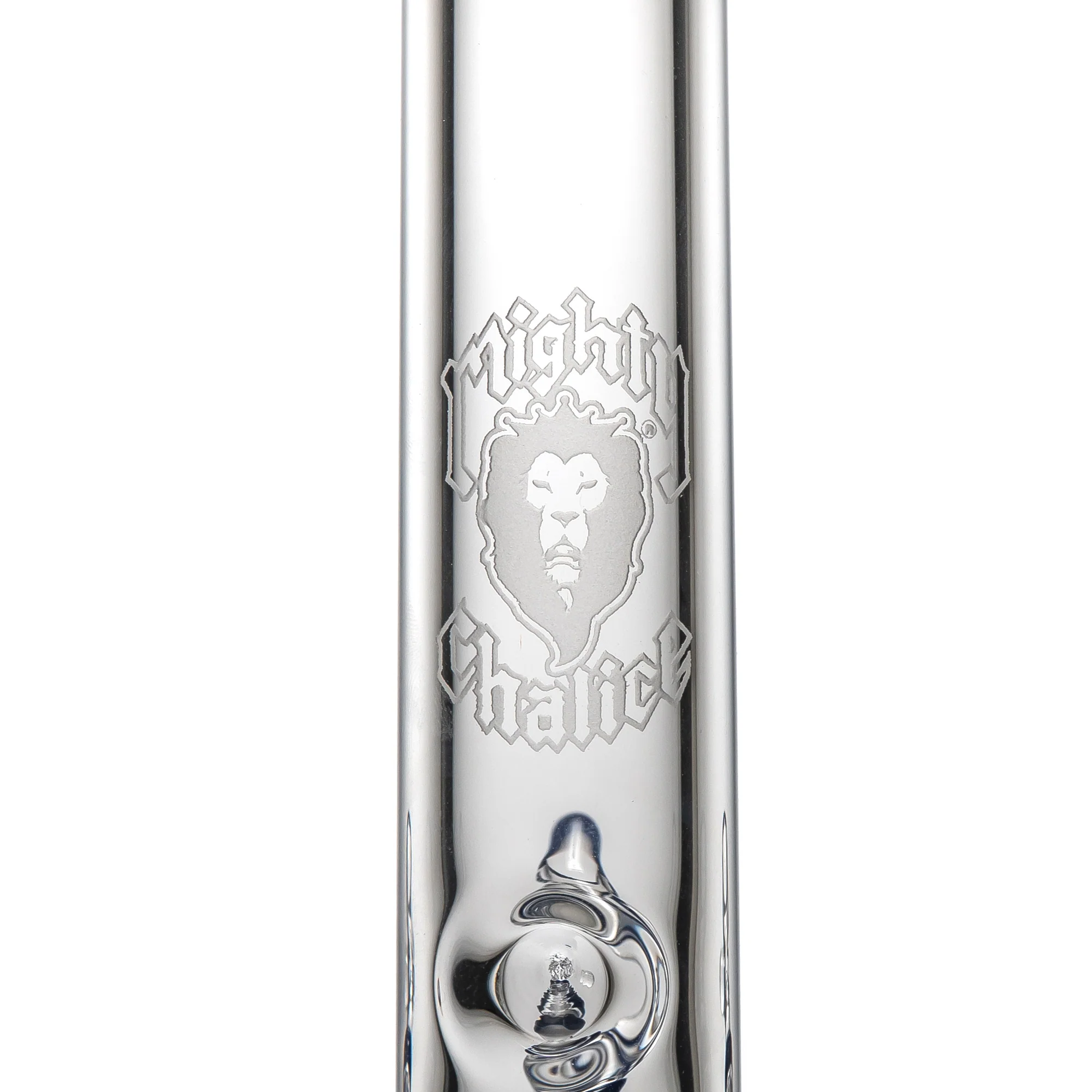 Mighty Chalice - 16" Hybrid Tube - 40x7 - Dark Purple Accents - Image 3