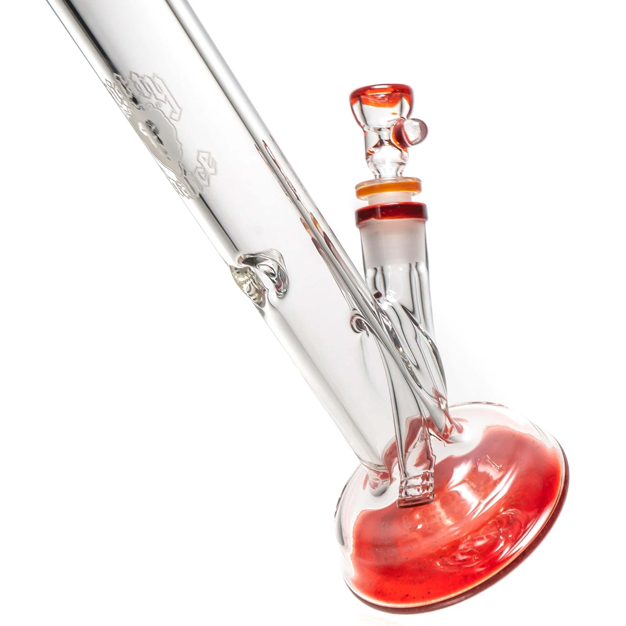 Mighty Chalice - 16" Hybrid Tube - 40x7 - Purple Red Accents - Image 4