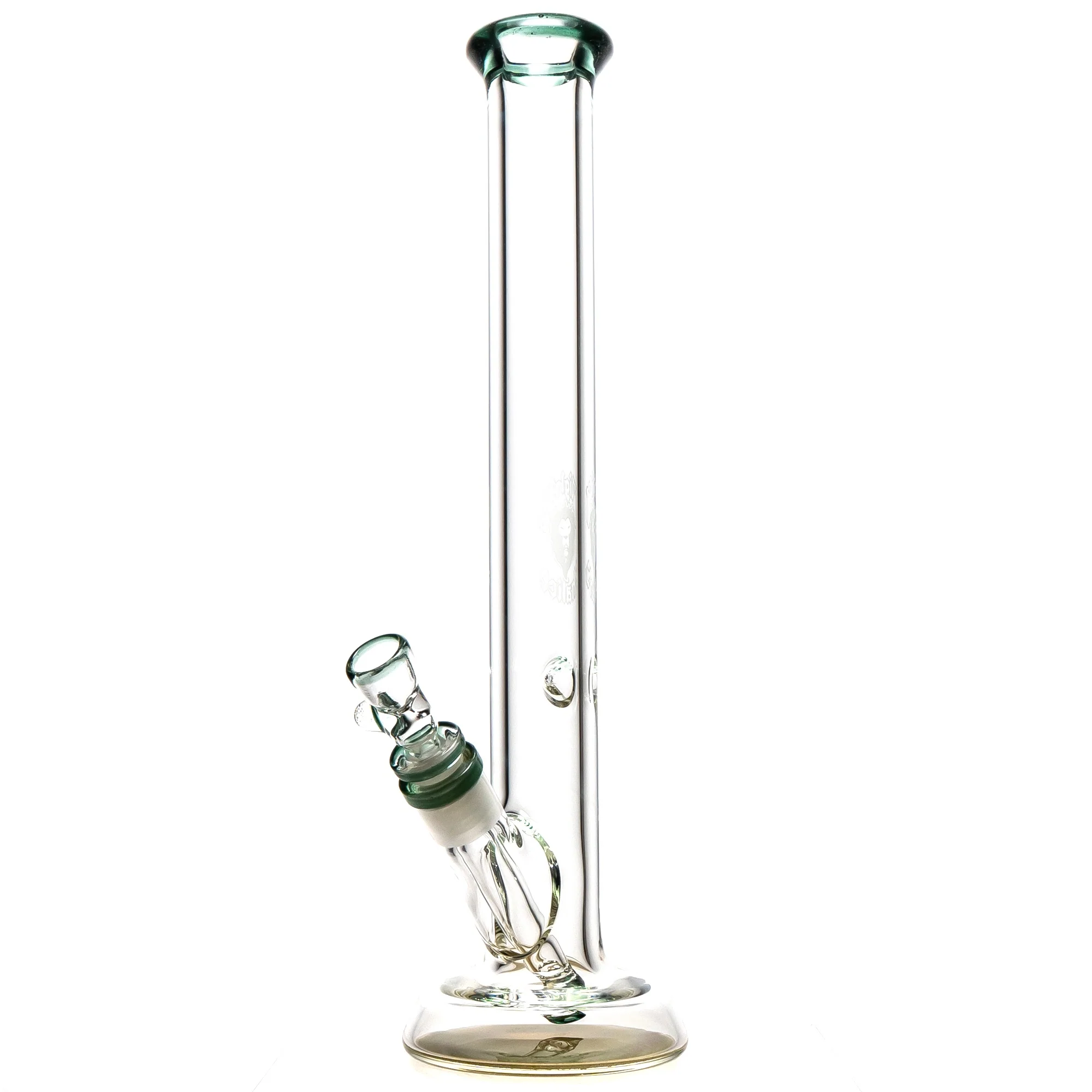 Mighty Chalice - 16" Hybrid Tube - 40x7 - Sparkle Teal Accents