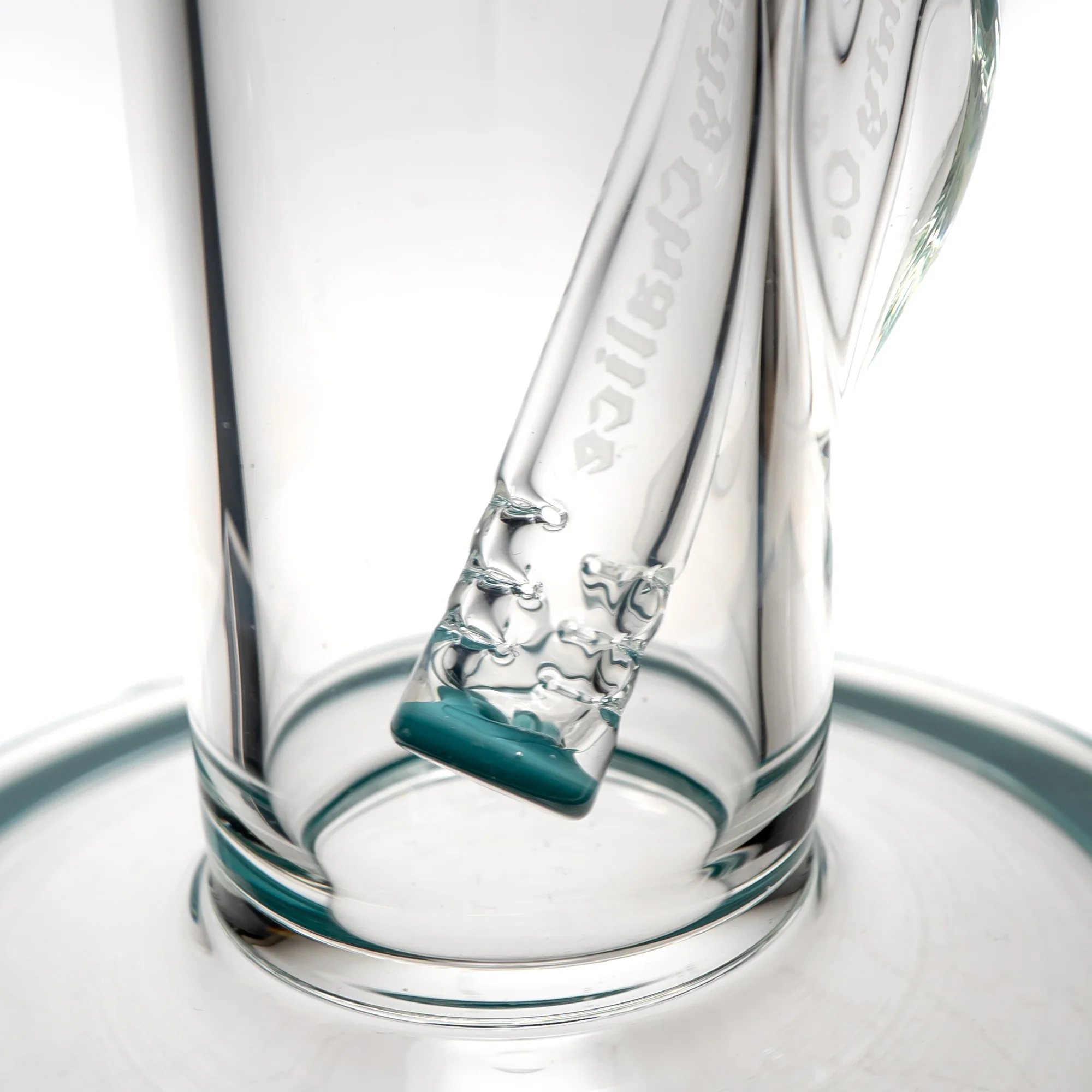 Mighty Chalice - 16" Straight - 45x7 - Aqua Blue Accents - Image 4