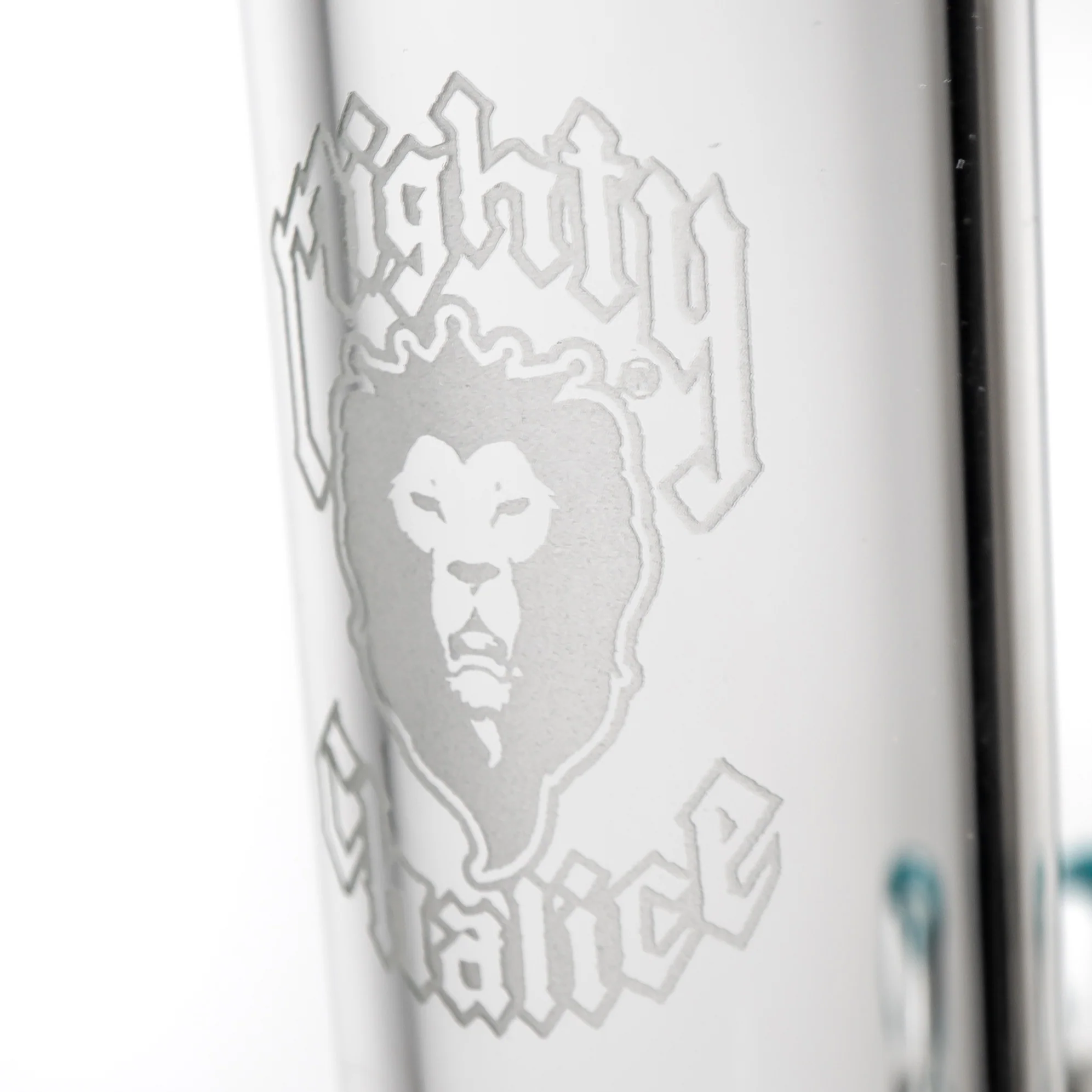 Mighty Chalice - 16" Straight - 45x7 - Aqua Blue Accents - Image 5