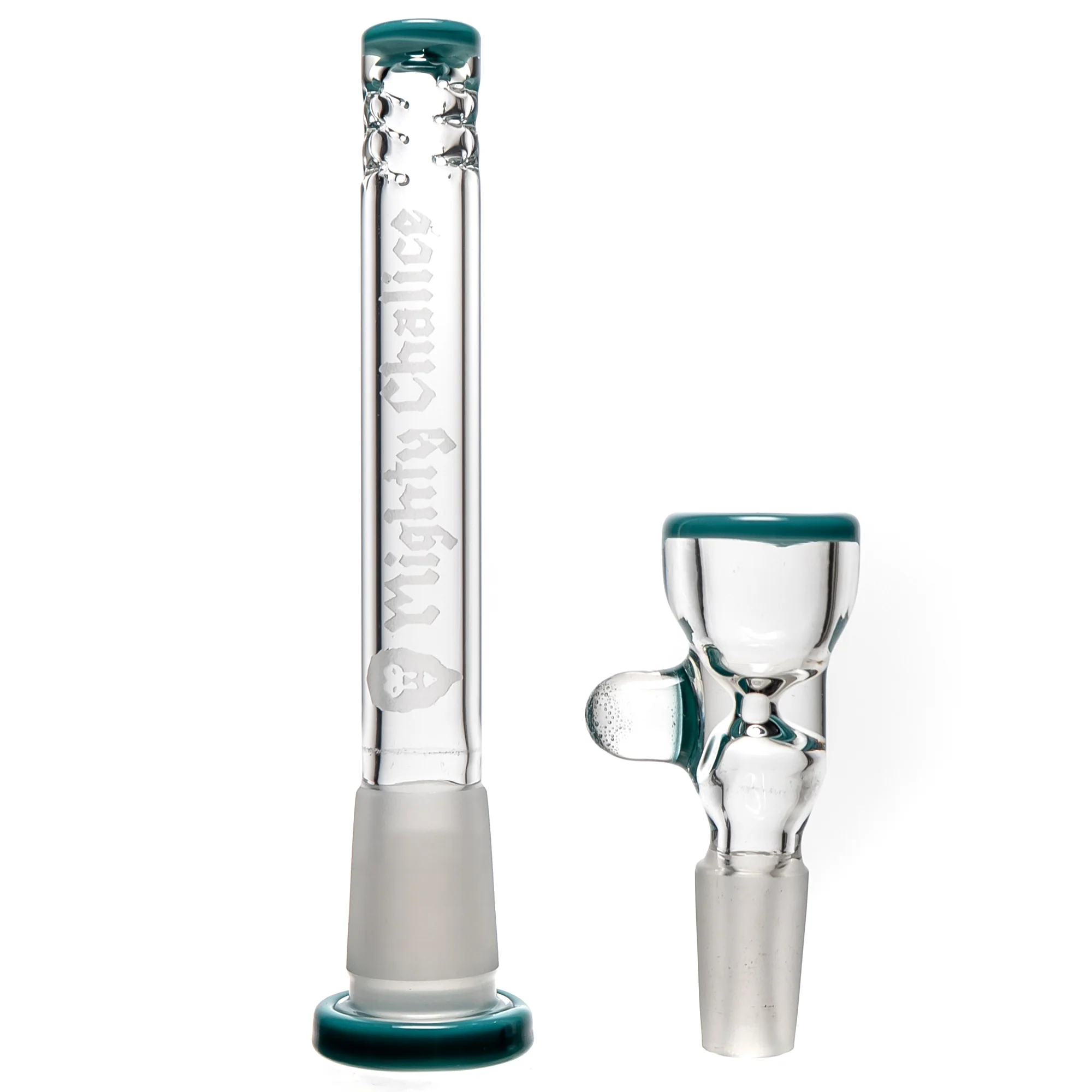 Mighty Chalice - 16" Straight - 45x7 - Aqua Blue Accents - Image 7
