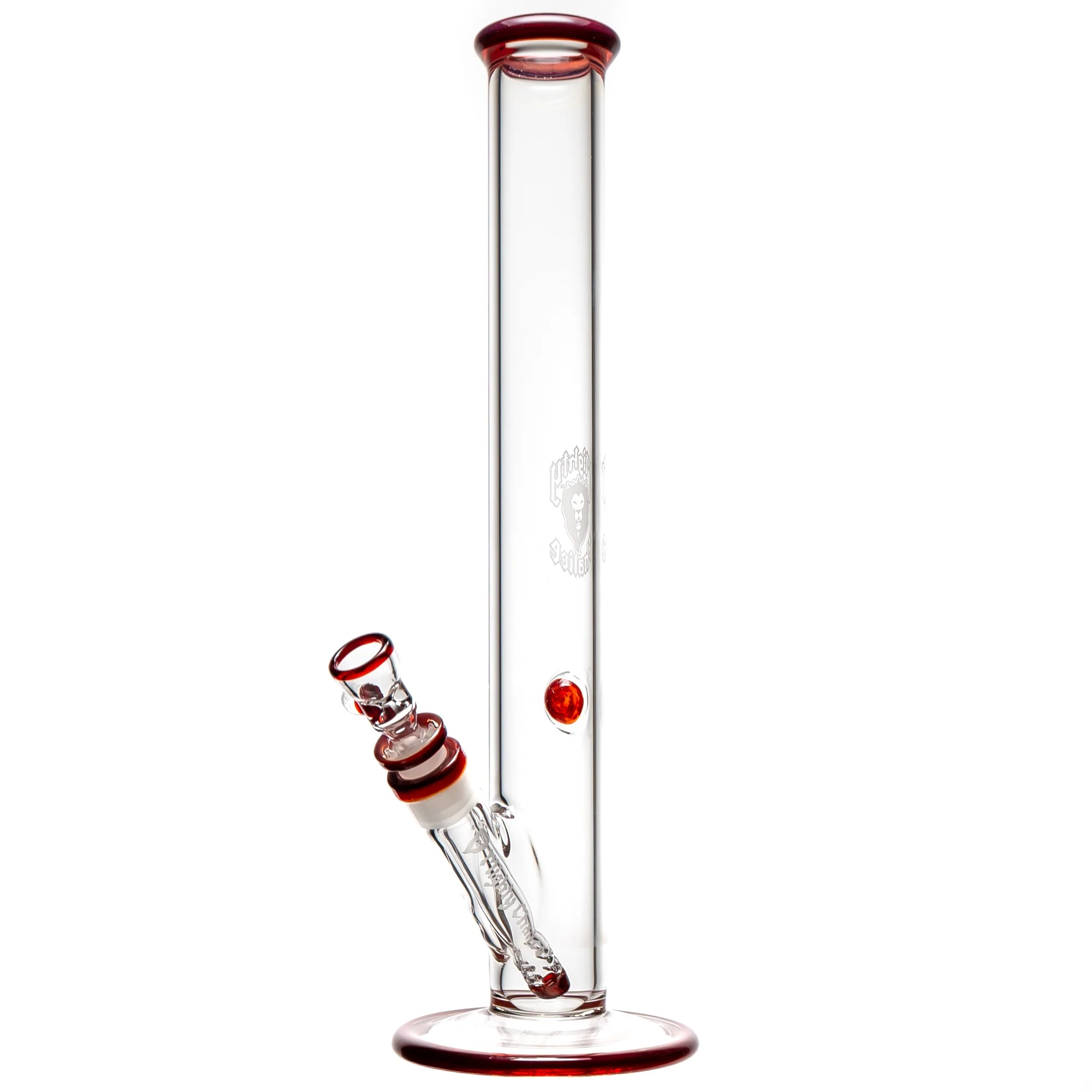Mighty Chalice - 16" Straight - 45x7 - Red Purple Mix Accents