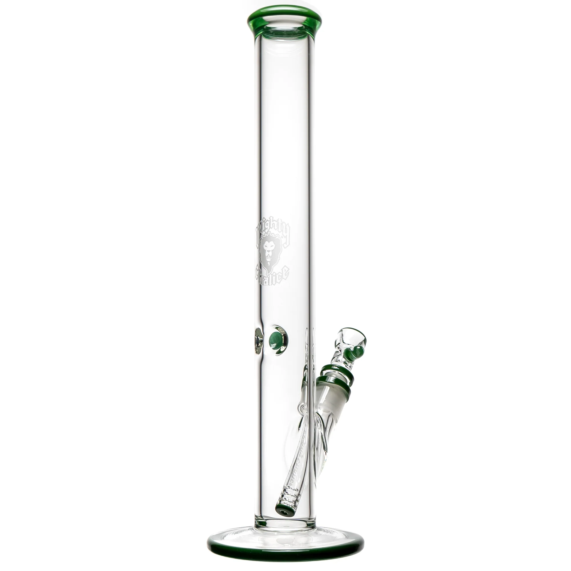 Mighty Chalice - 16" Straight - 45x7 - Sparkle Jade Green Accents - Image 2