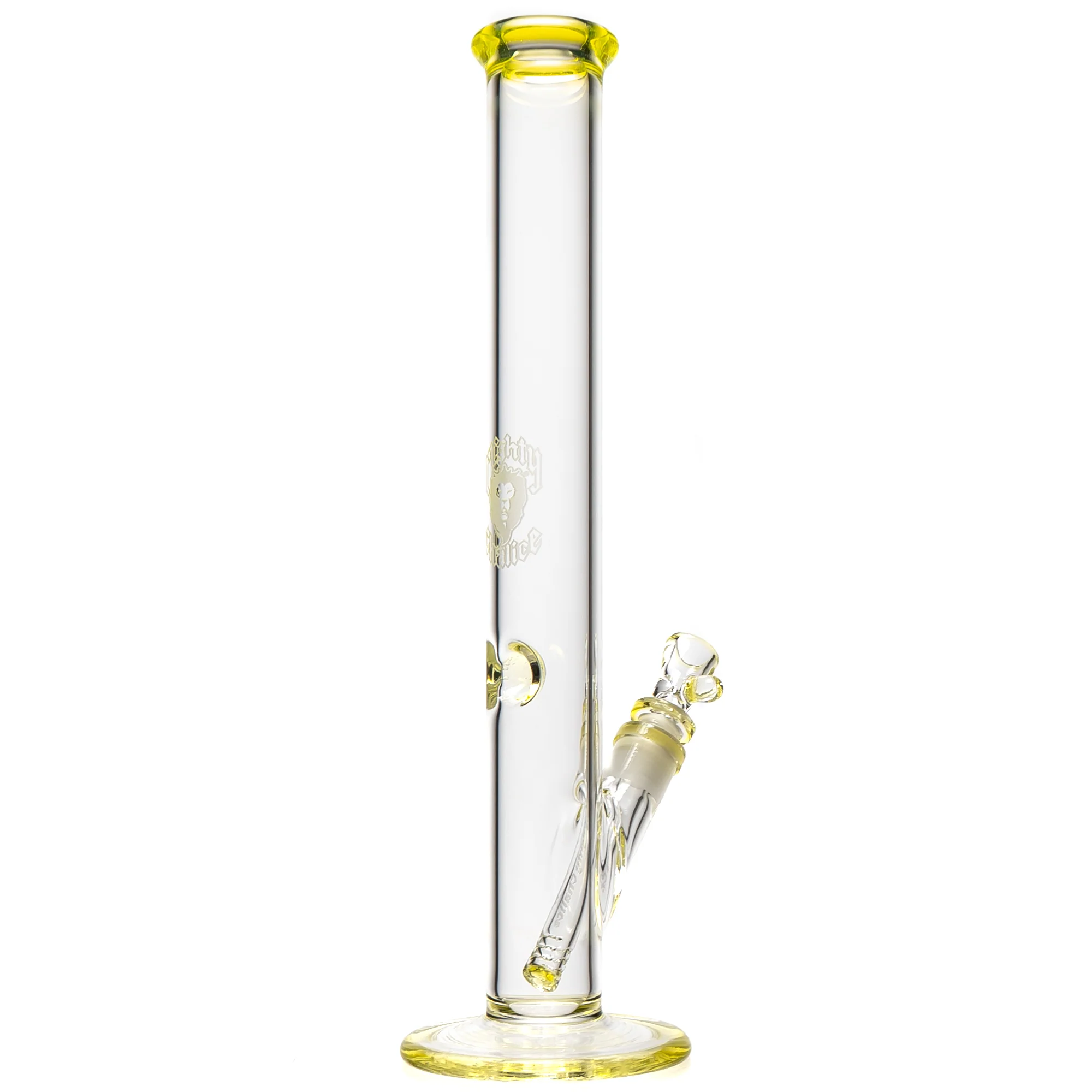 Mighty Chalice - 16" Straight - 45x7 - Transparent Yellow Accents - Image 4