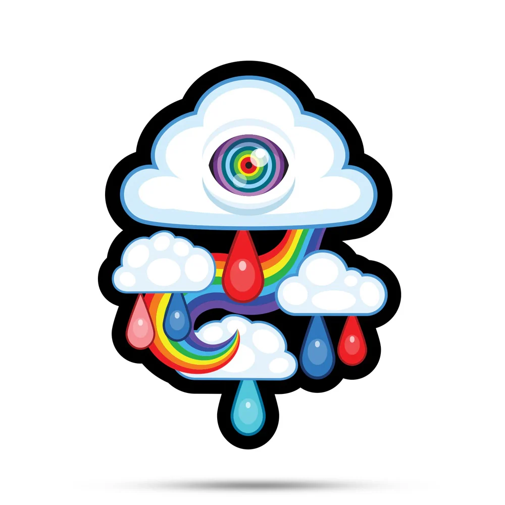 Mood Mats x RJ Glass - 7" Eye Cloud
