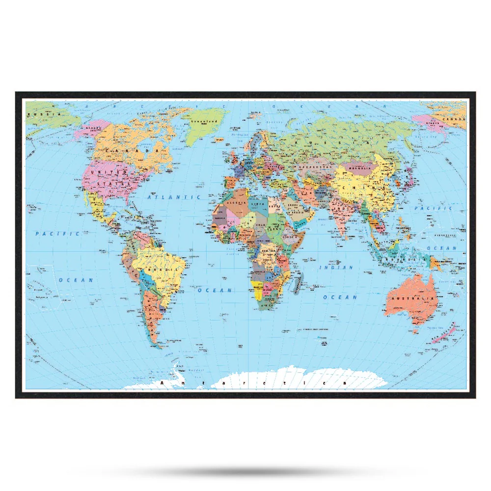 Moodmats - 18" World Map