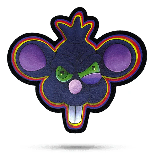 Moodmats x J Smart Glass - 11" Matt the Rat