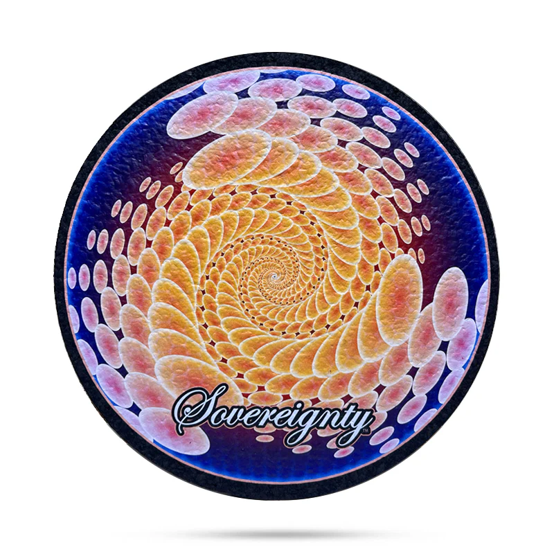 Moodmats X Sovereignty - Honeycomb Spiral Circle