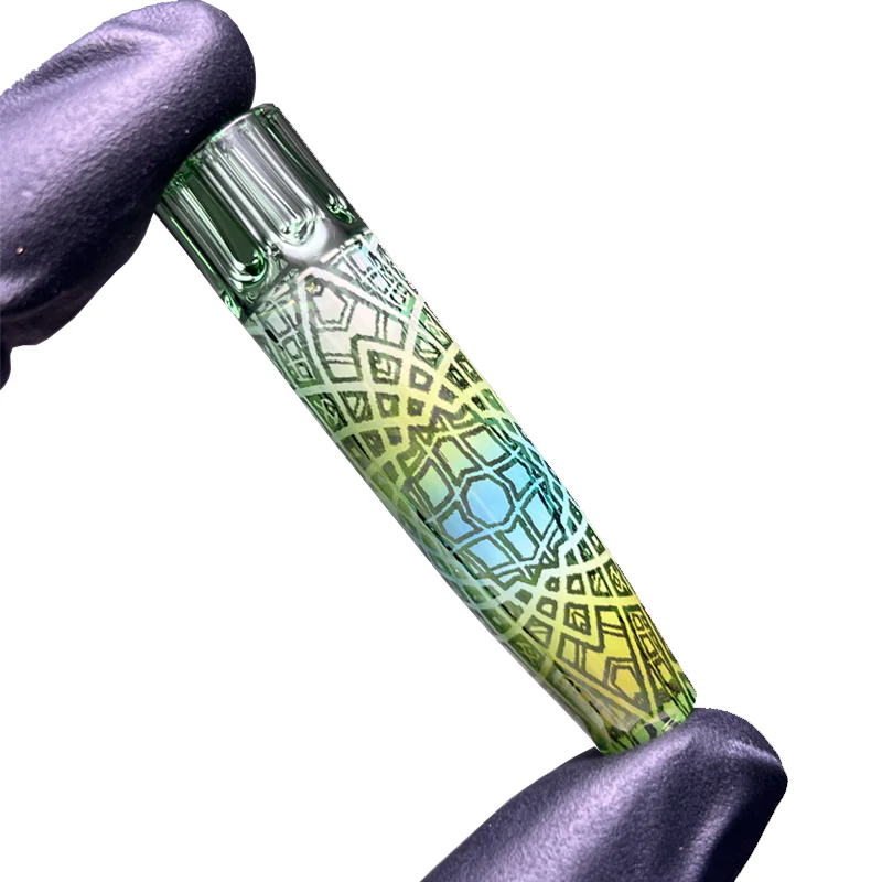 Mothership - Glass Tip - Multibore - Hologram Tech Green #2 - Image 2