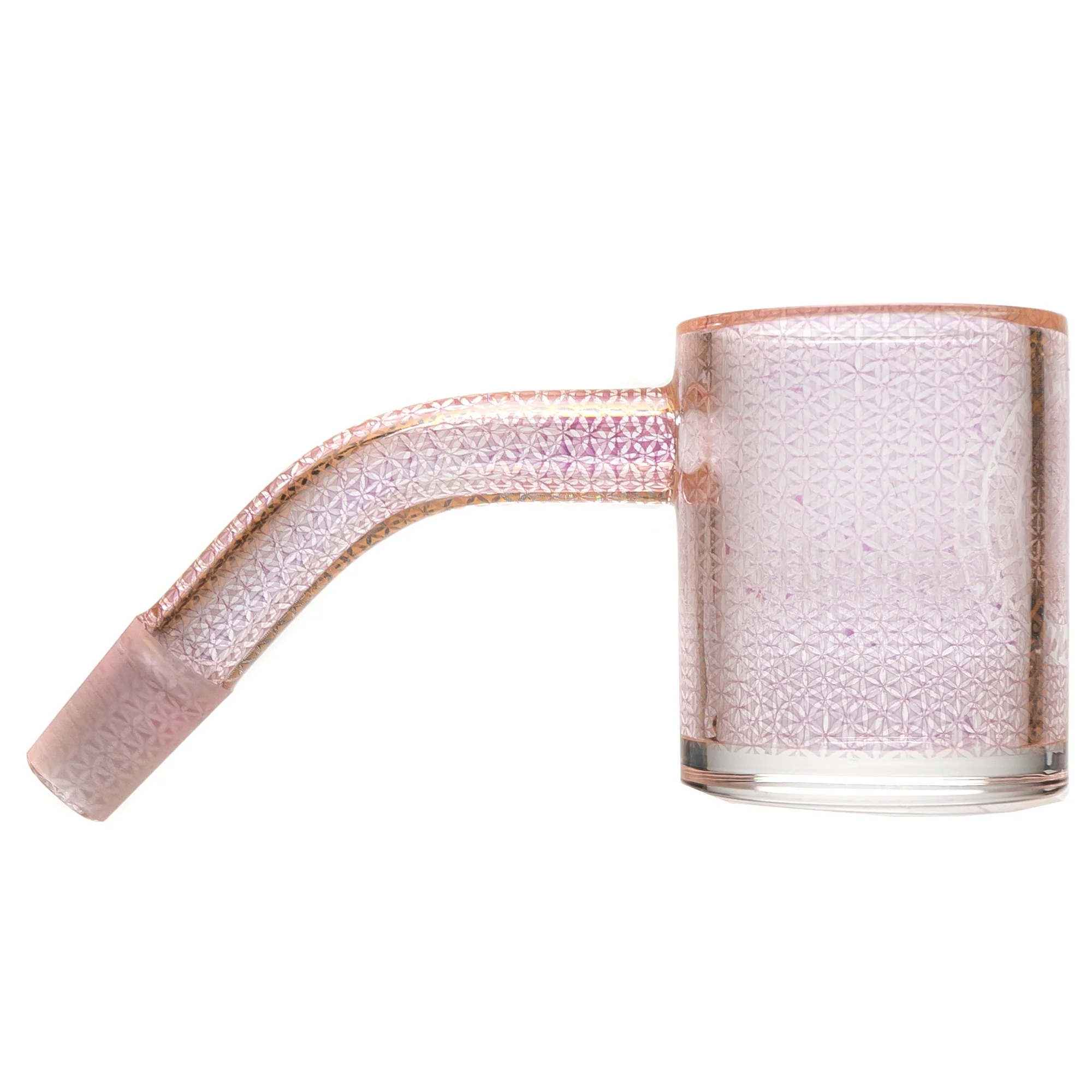 Mothership - Hologram Quartz Banger - 10mm Male 45° - Flower of Life