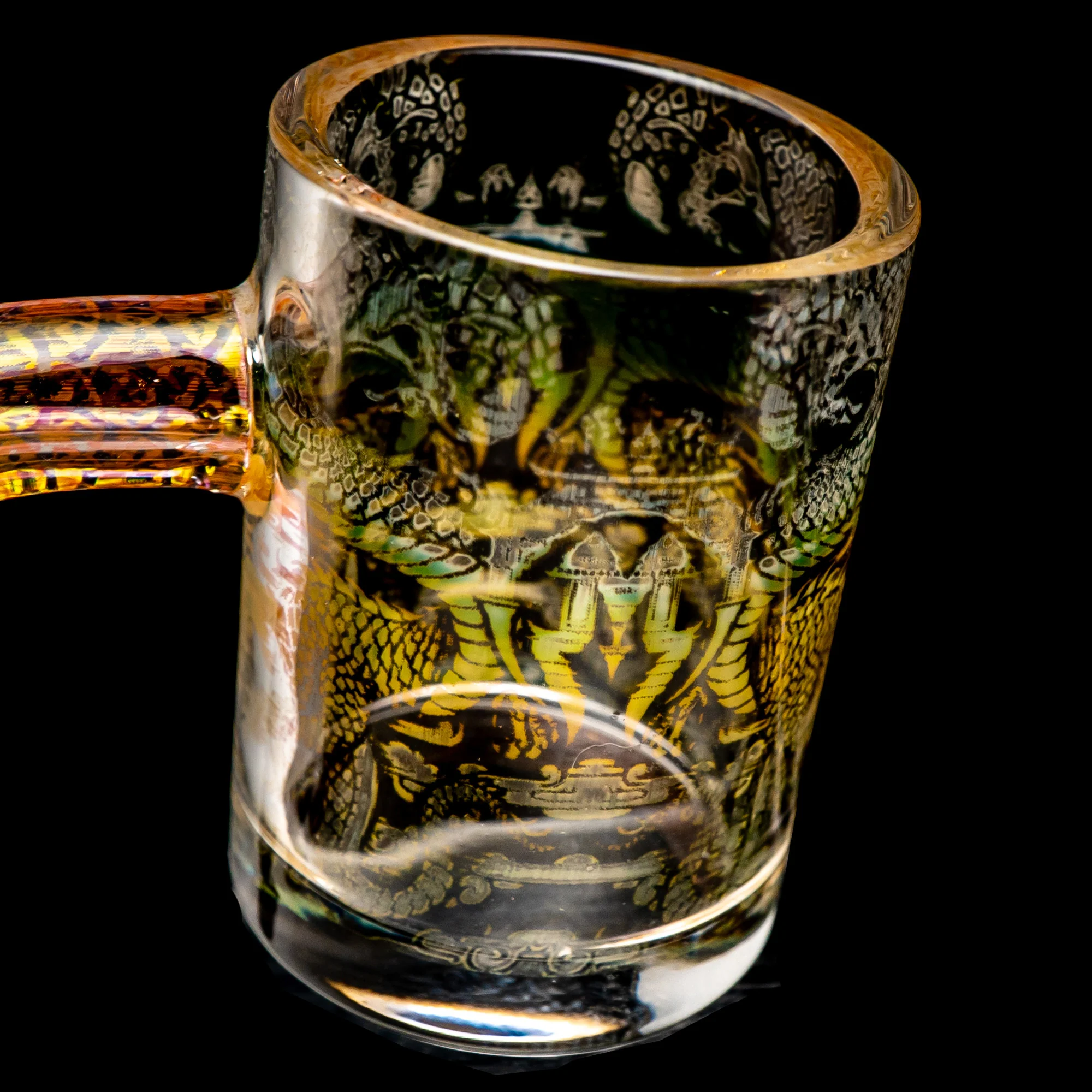 Mothership - Hologram Quartz Banger - 10mm Male 90° - "Dragons Gate" - Image 4