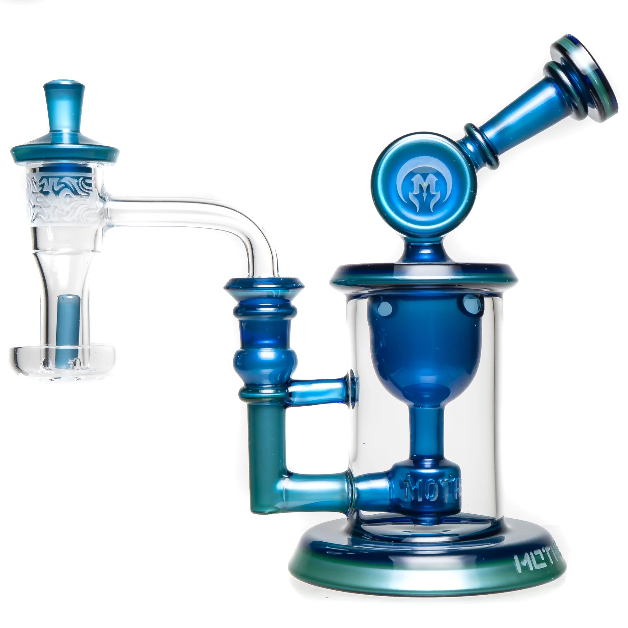Mothership - Micro Torus w/ Slurper Set - Straight Can - Cobalt x Chromium - Image 2