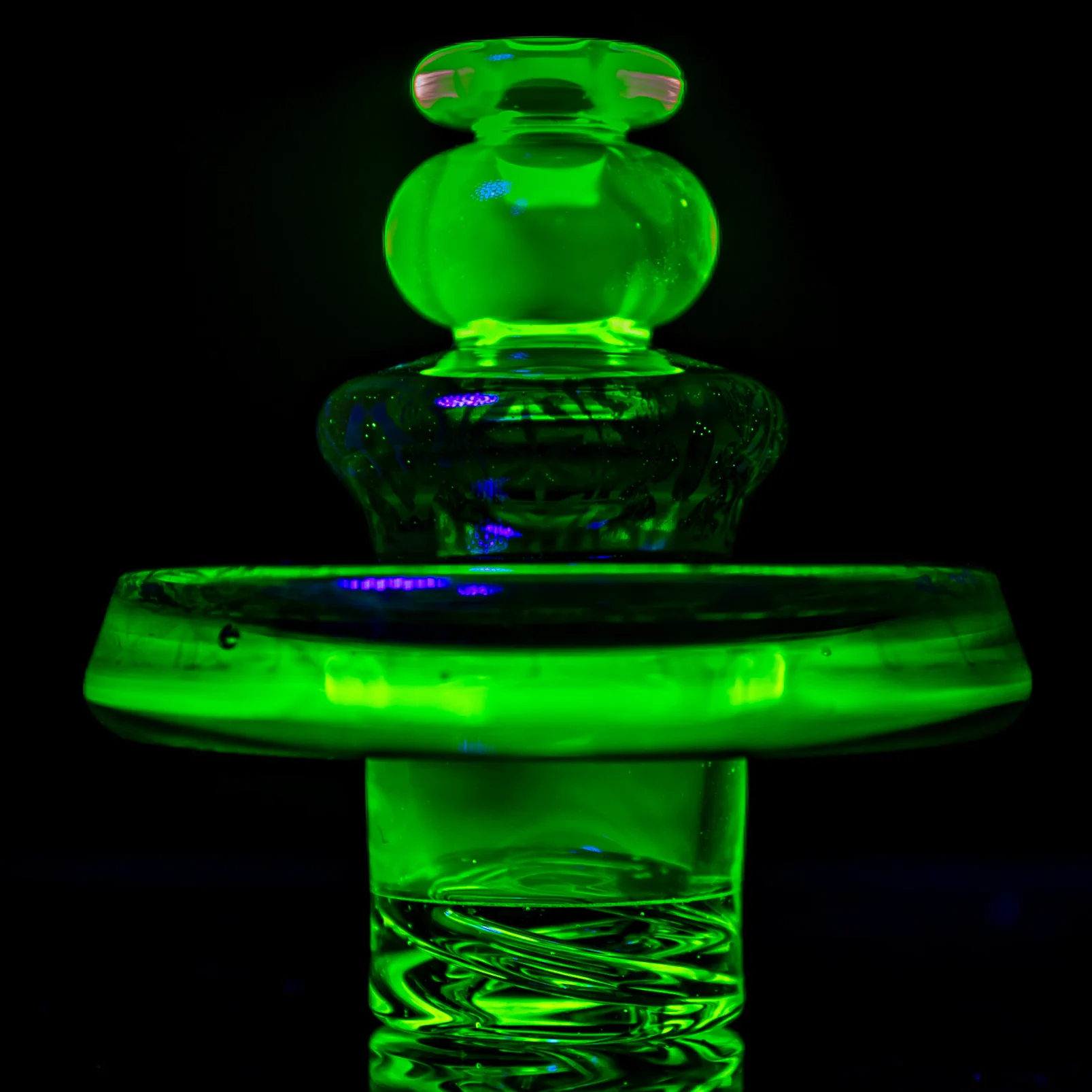 Mothership - Spinner Cap - Green - "Sacred Garden" - Image 2