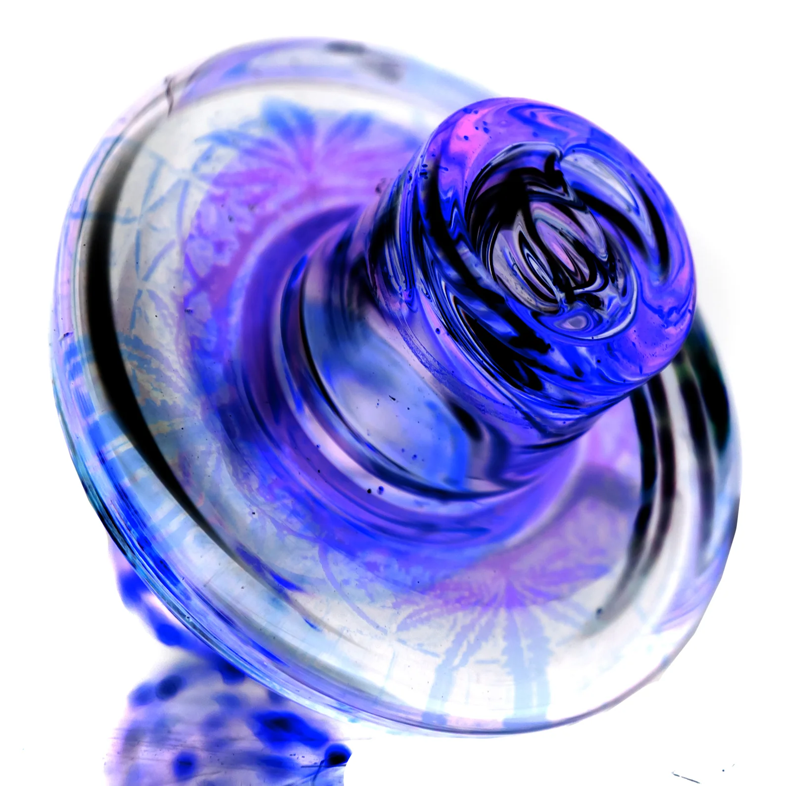 Mothership - Spinner Cap - Green - "Sacred Garden" - Image 4