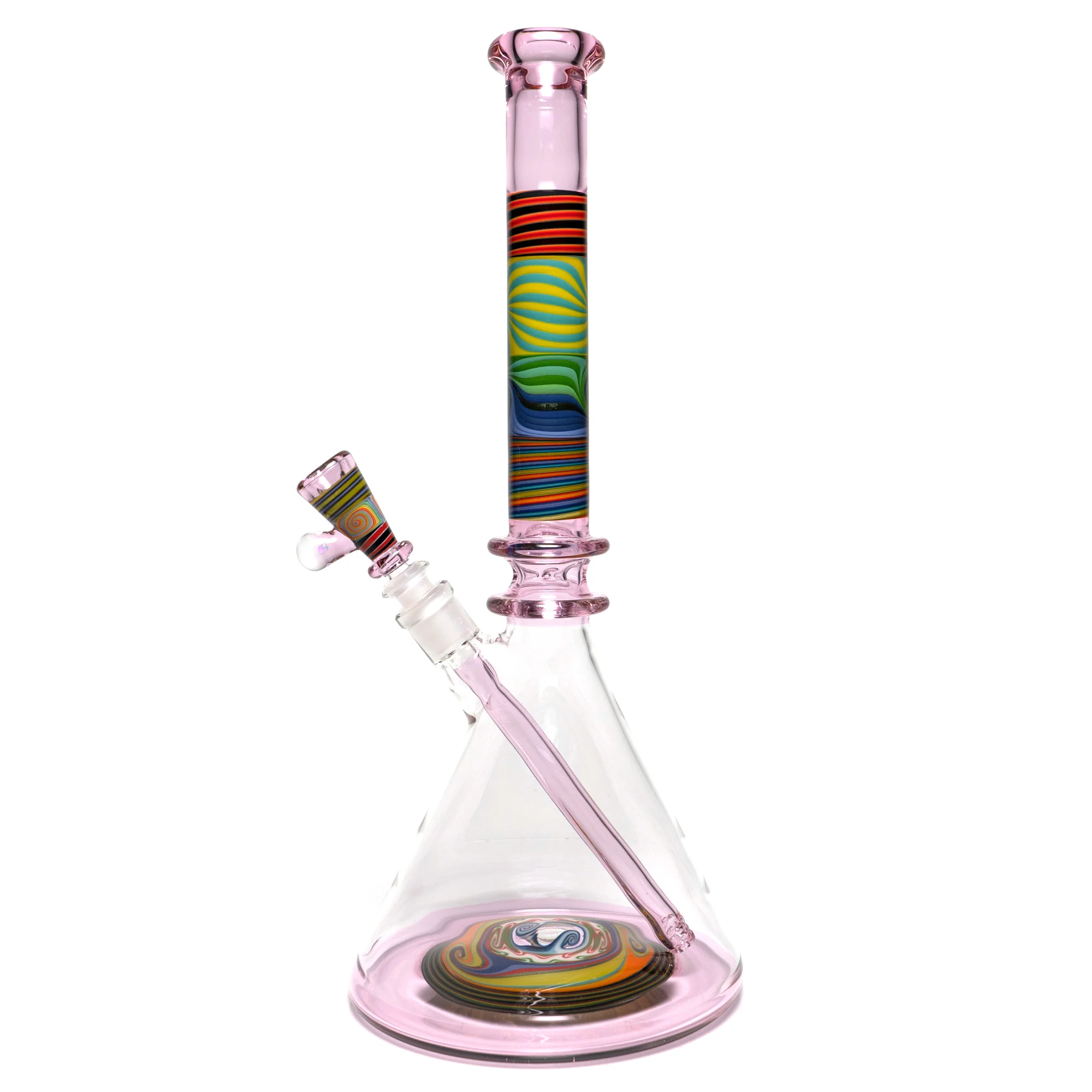 MTP Glass - BBB Mismatched Beaker - Transparent Pink - Image 2